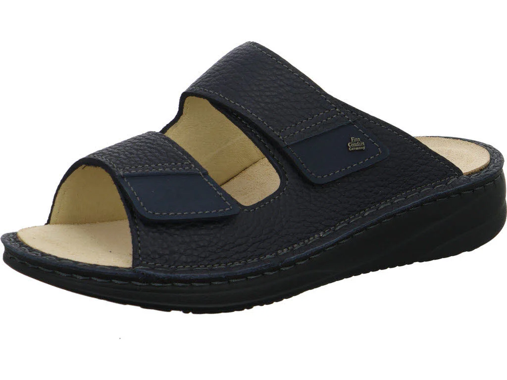 Finn Comfort Pantoletten 01700-903173 Psara navy/marine weit