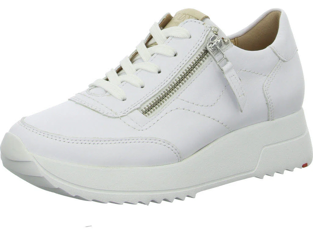 Element 1 von 8 (Bild) – Lloyd Damen Schnürschuhe 1177501 Juno 1 - white/natur F 1/2 (normal)