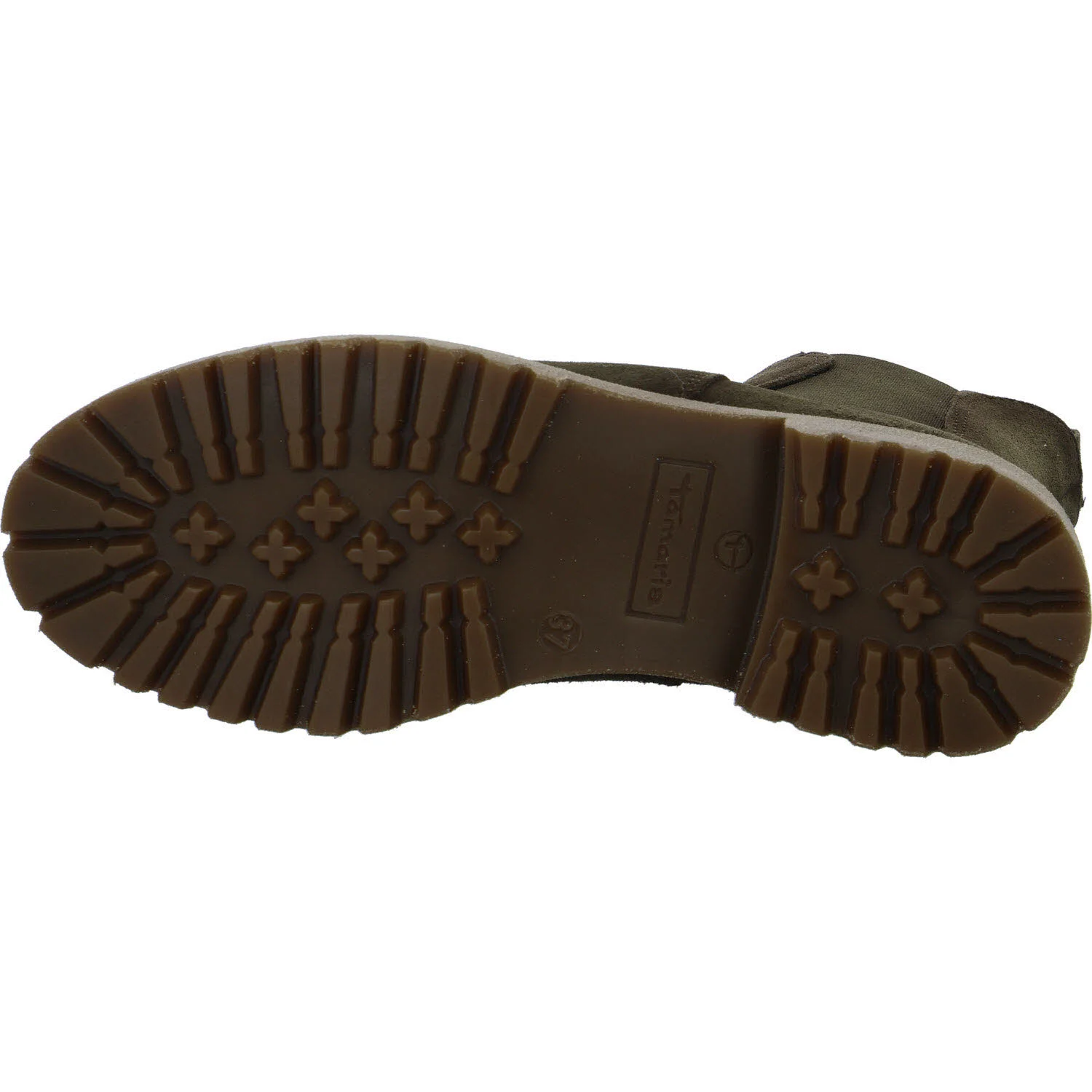 Tamaris Damen Stiefeletten 1-25427-41/7A2 1-25427-41 olive normal