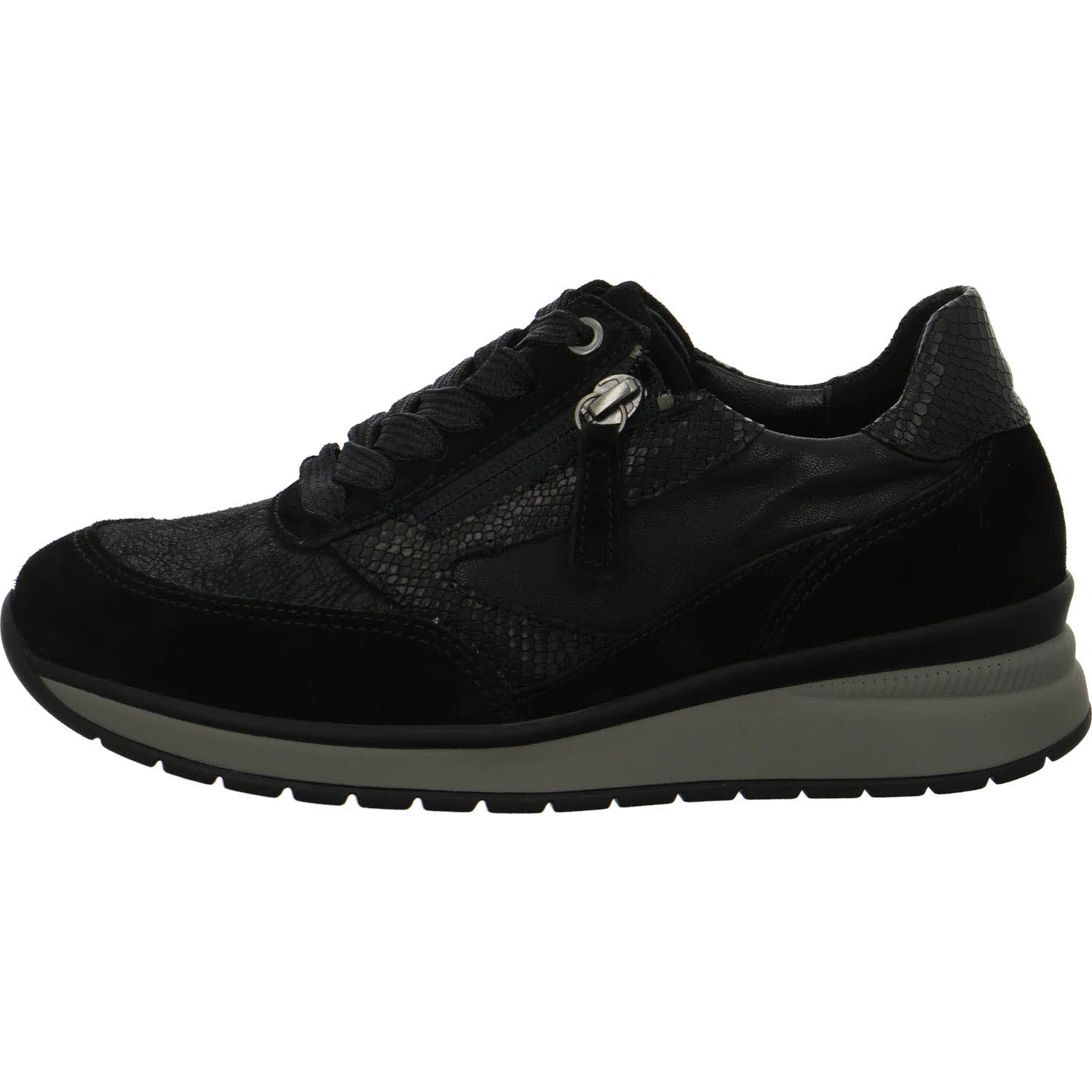 Gabor Damen Schnürschuhe 6020.02.001 6020.02 black K (extra weit)