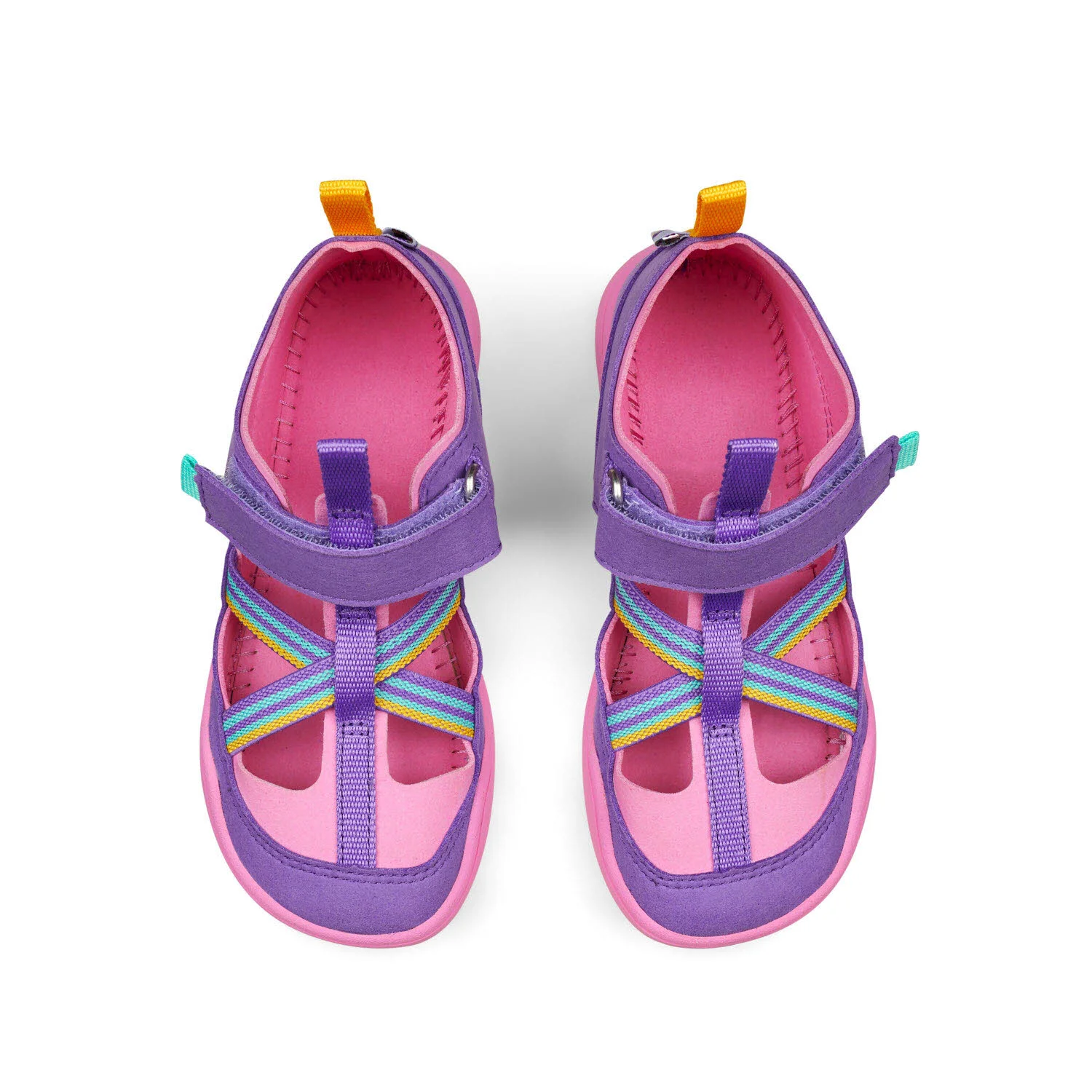 Affenzahn Kinder Sandalen 01724-40120 Sandale Vegan Breezy Kreativ Tukan pink/lila normal