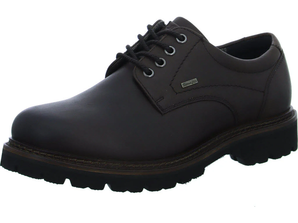 Sioux Herren Schnürschuhe 38356 Adalrik-703-Tex-H caffe H (weit)