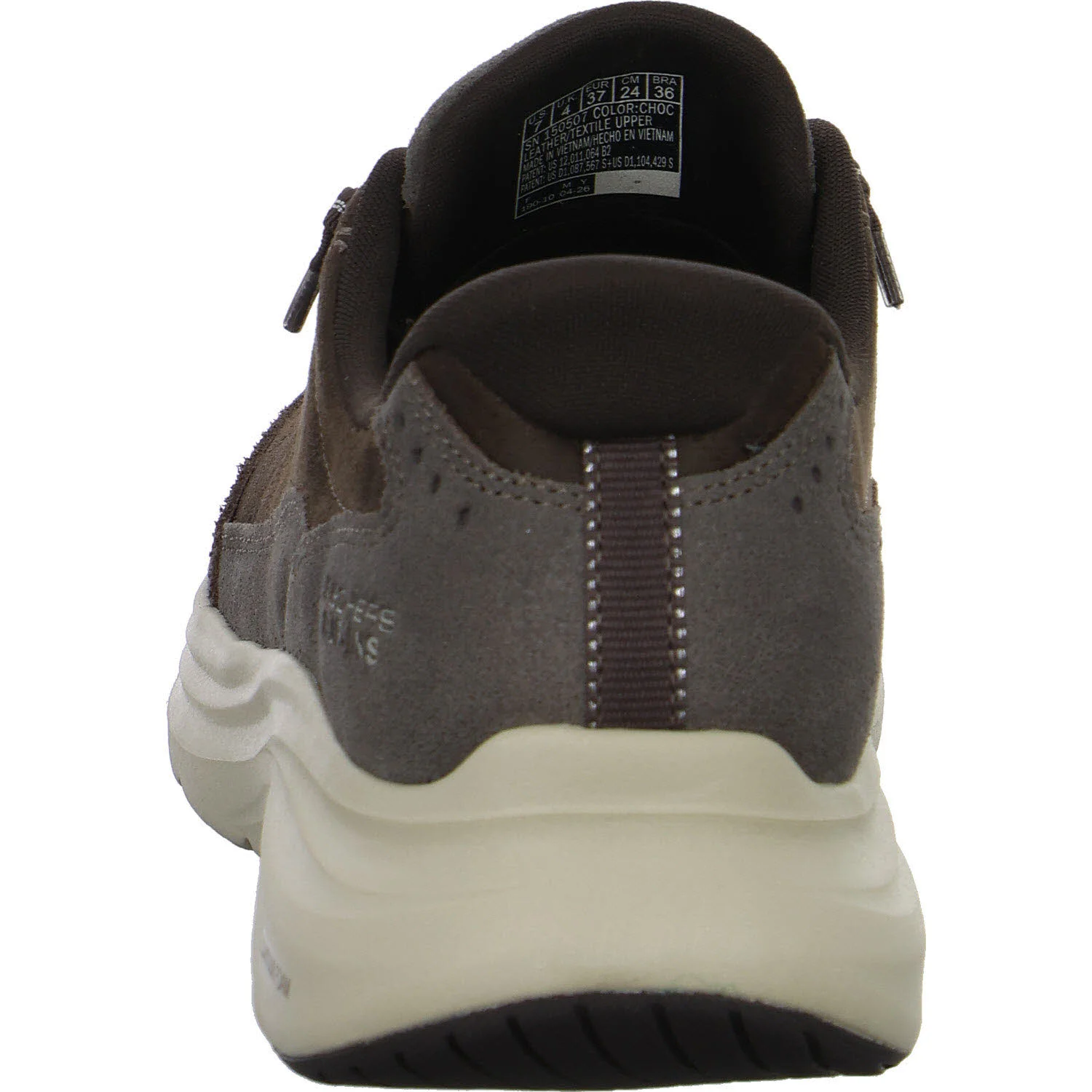 Skechers Damen Slipper 150507 CHOC Contour Foam - Cozy Fit Natural Ease chocolate normal