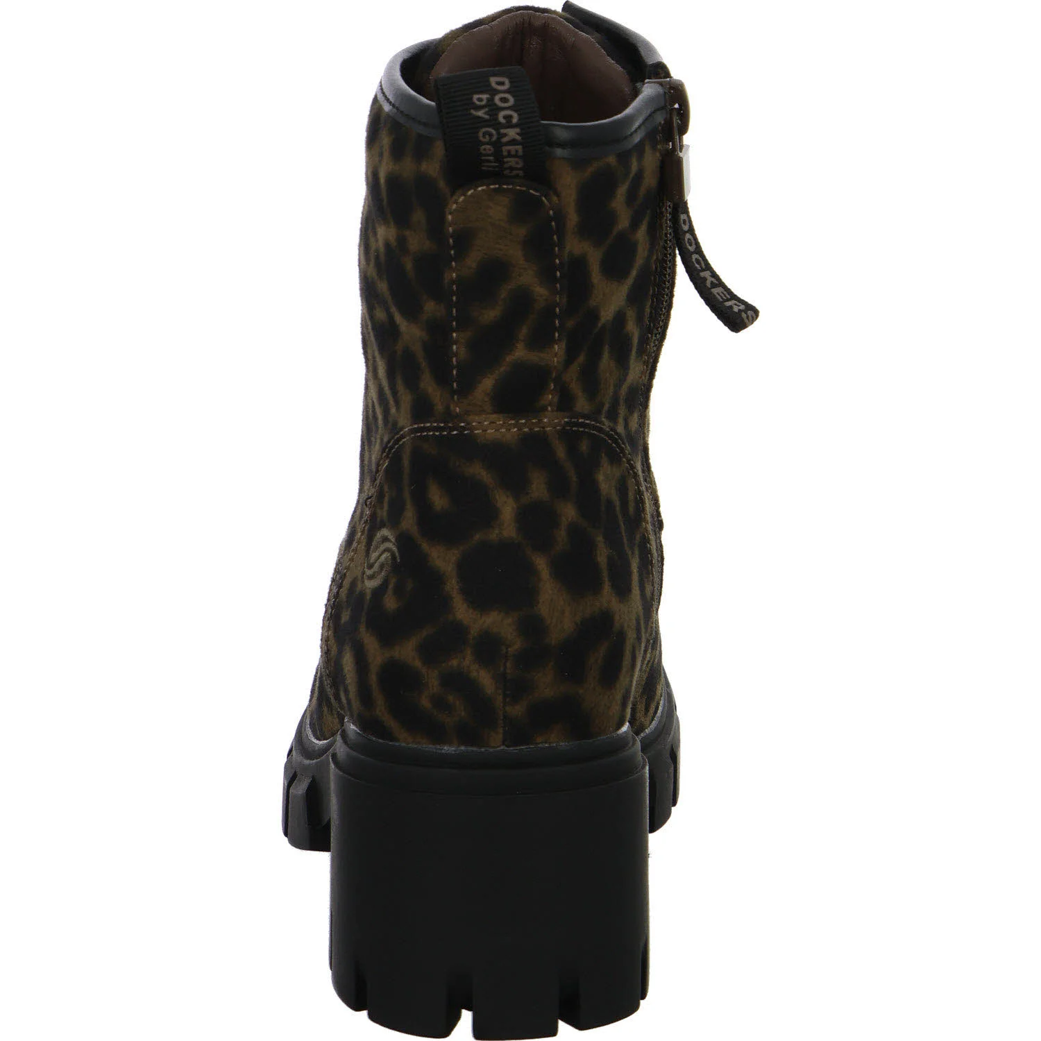Element 4 von 8 (Bild) – Dockers by Gerli Damen Schnürstiefel 47AA301770130 47AA301770 schwarz/braun normal