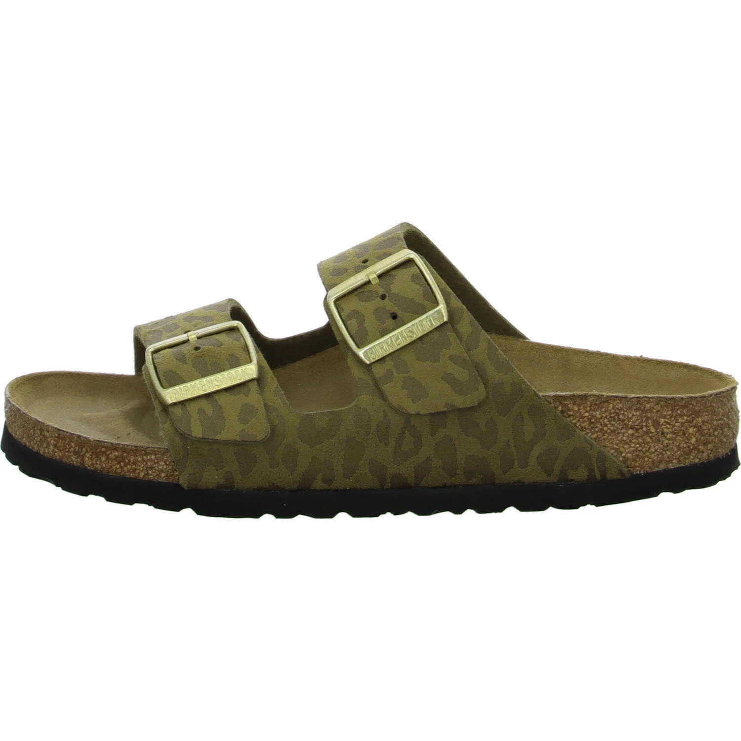 Element 6 von 8 (Bild) – BIRKENSTOCK Pantoletten 1030586 Arizona SYN leo khaki schmal