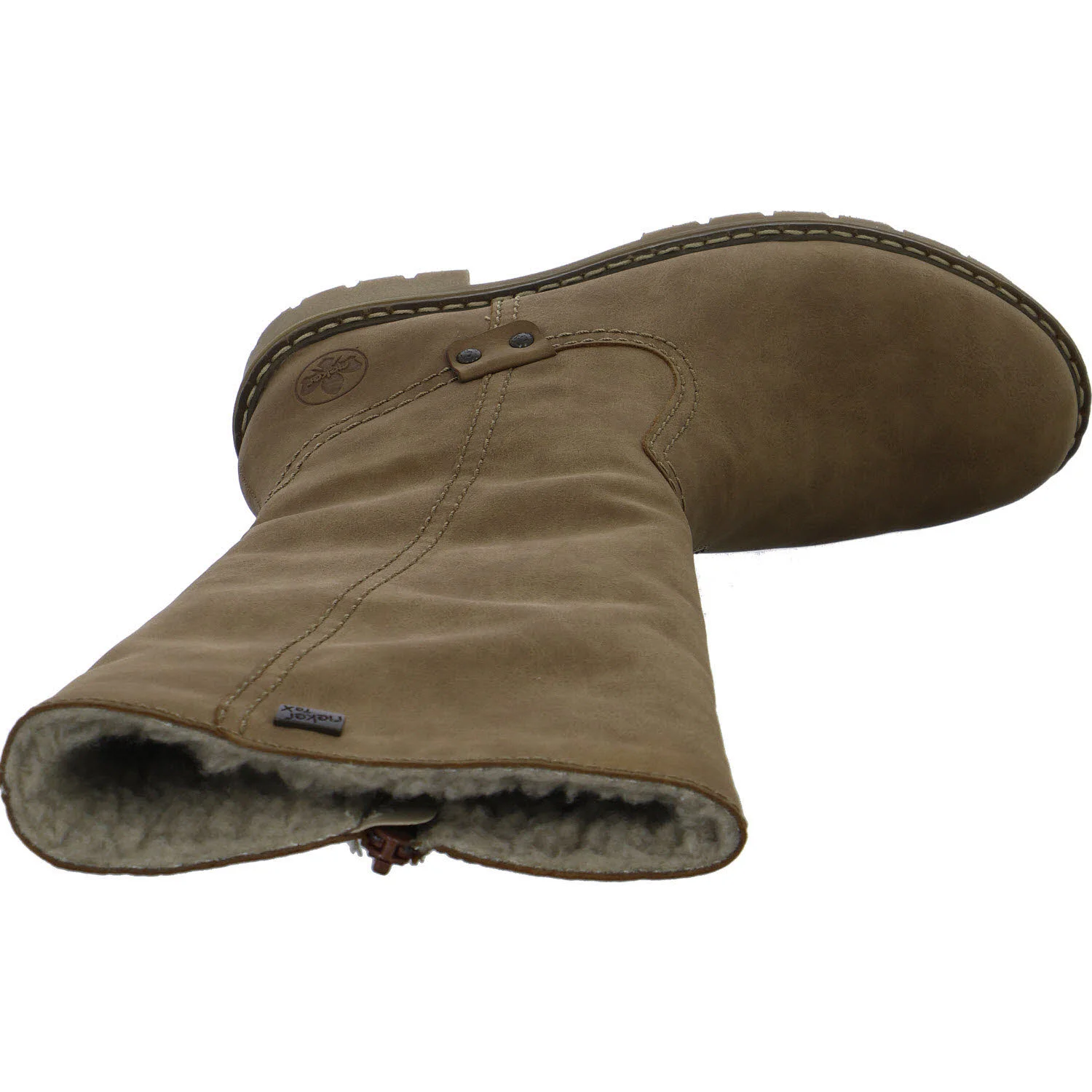 Rieker Damen Langschaftstiefel warm Y9180-20 Y9180 oat F 1/2 (normal)