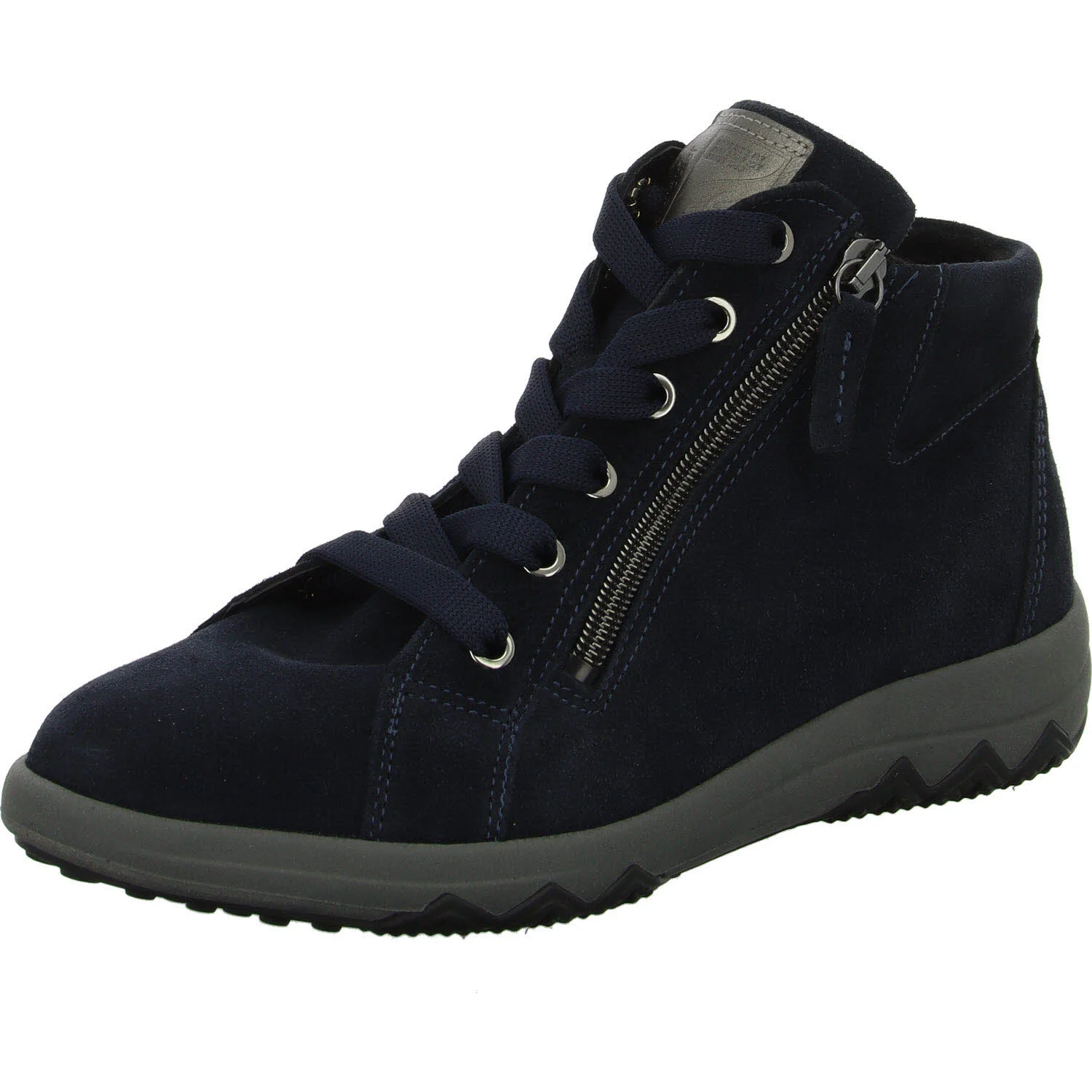 Waldläufer Damen Schnürstiefel 961801-200/021 H-Teresa deepblue schiefer H (weit)