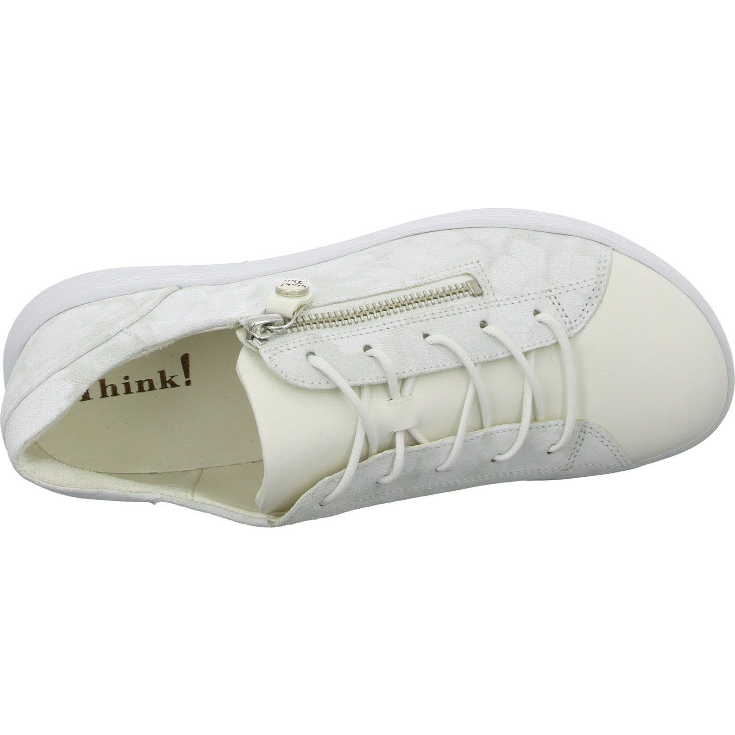 Element 8 von 8 (Bild) – Think Damen Schnürschuhe 3-001160-1000 COMODA bianco/kombi F 1/2 (normal)