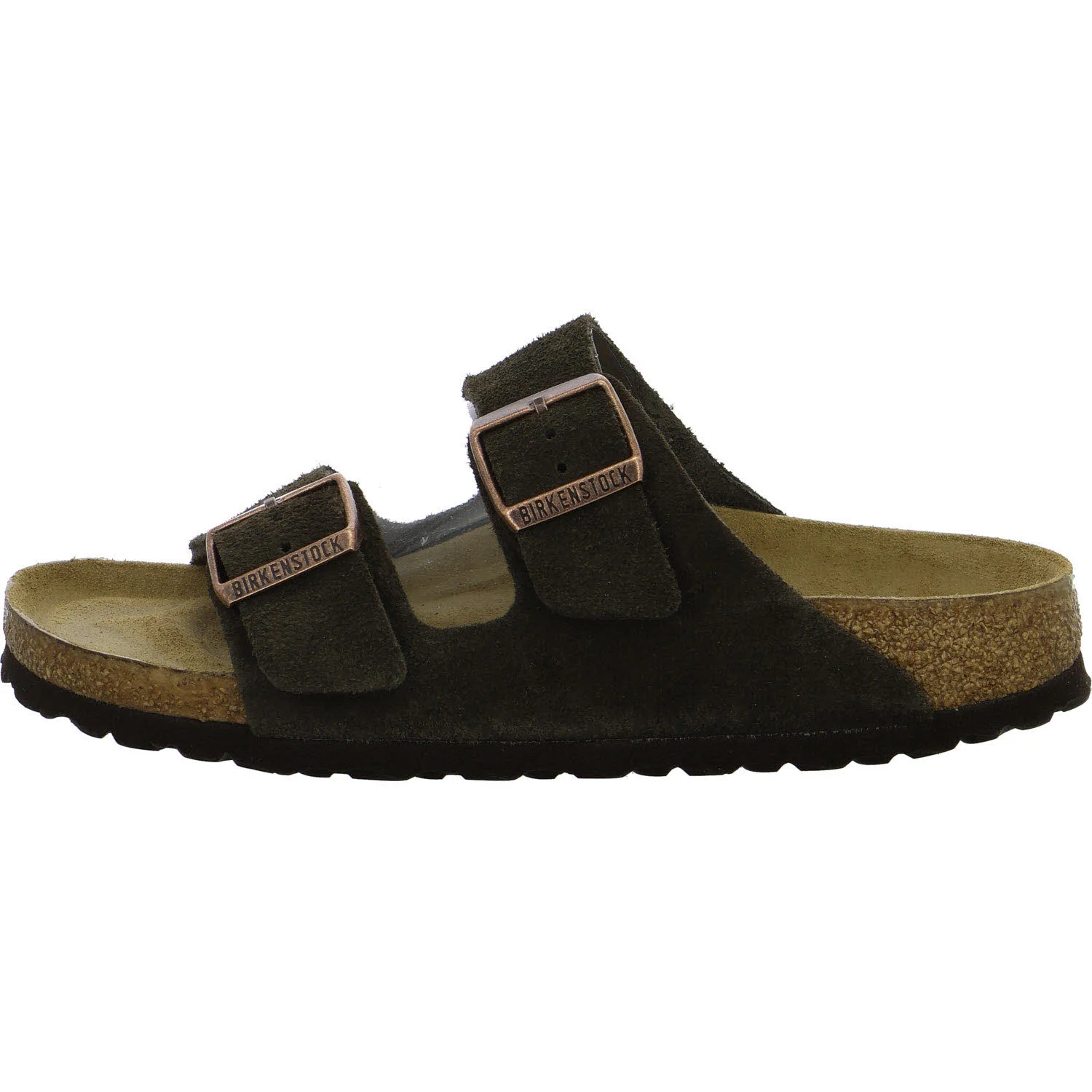 BIRKENSTOCK Pantoletten 951313 Arizona Soft Footbed mocca schmal