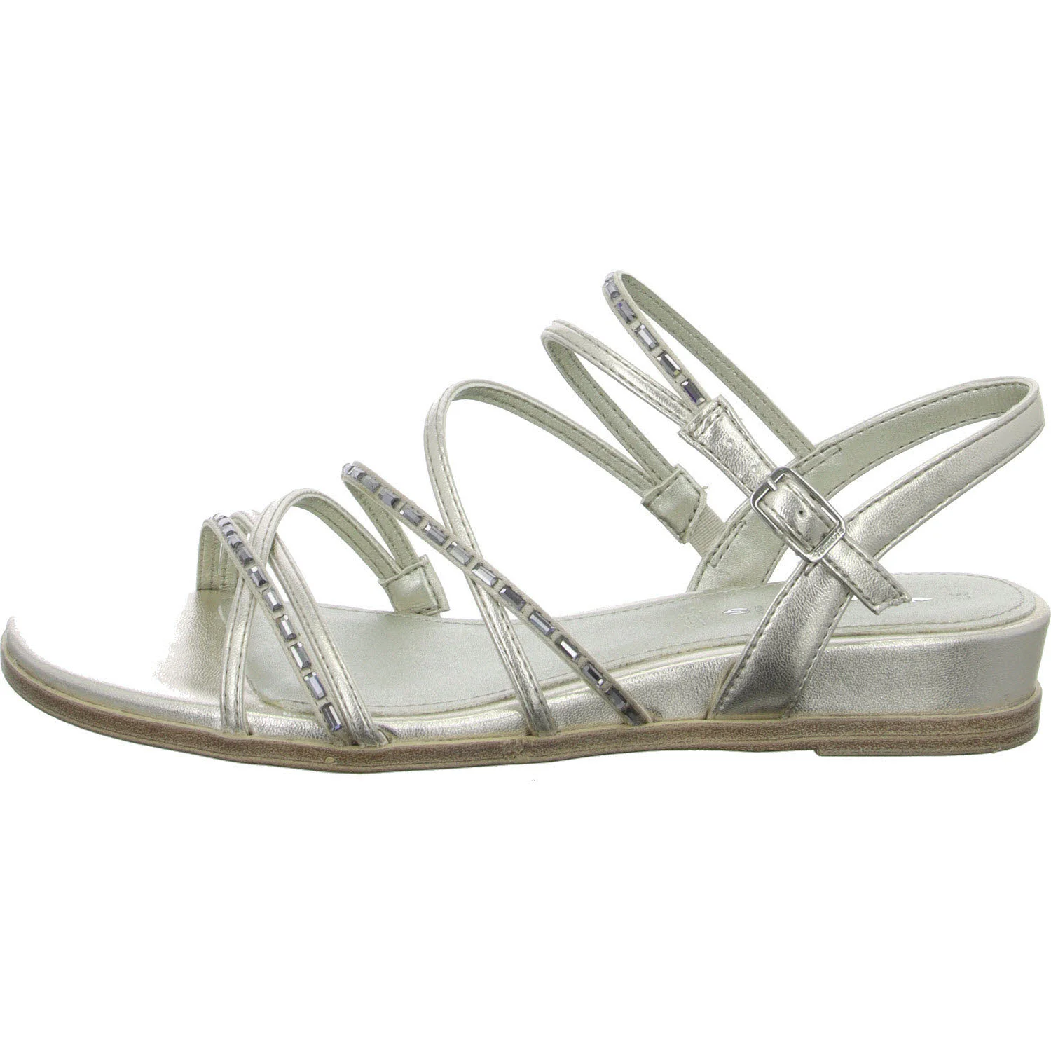 Element 6 von 8 (Bild) – Tamaris Damen Sandalen 1-28103-42/957 1-28103-42 platinum normal