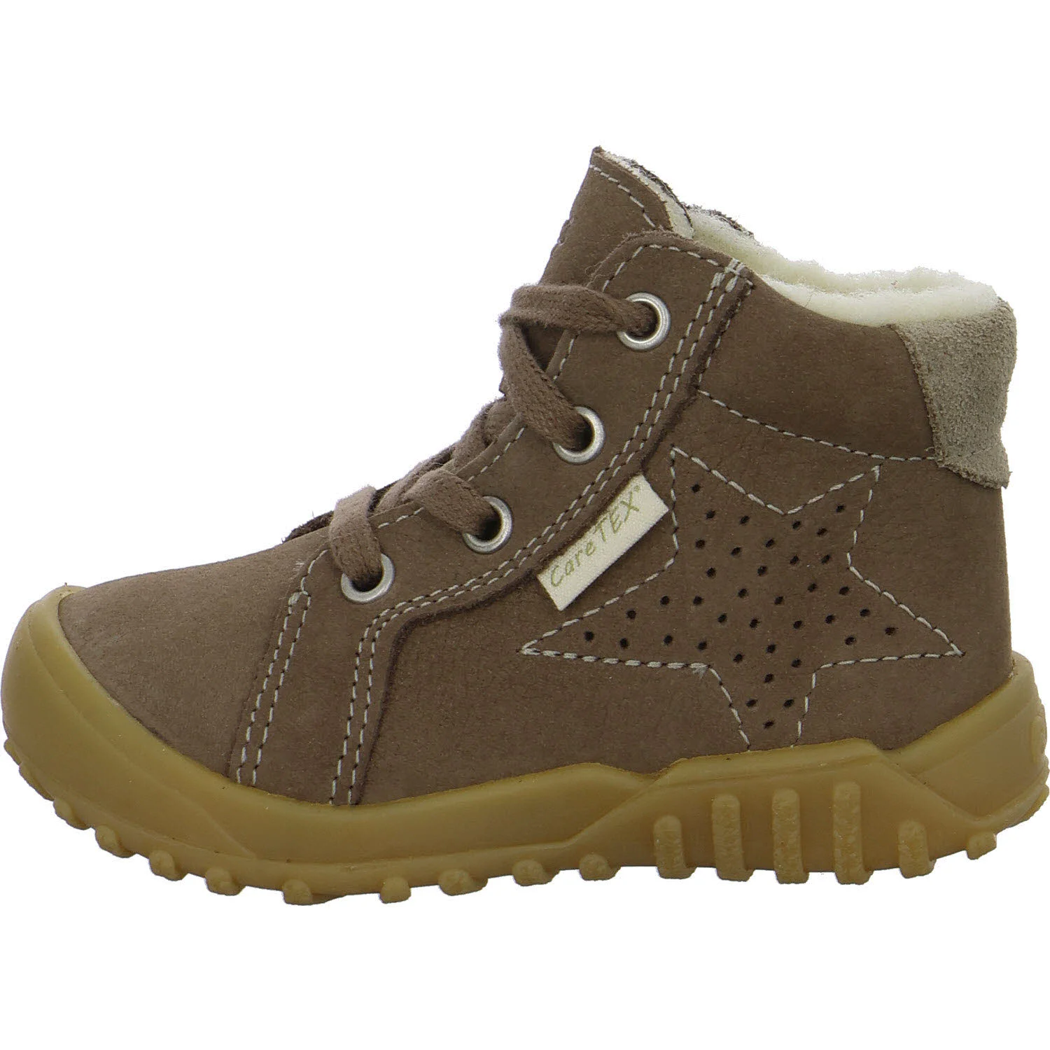 Element 6 von 8 (Bild) – Ricosta Kinder Schnürstiefel 50 3300303/270 Denny schoko WMS weit
