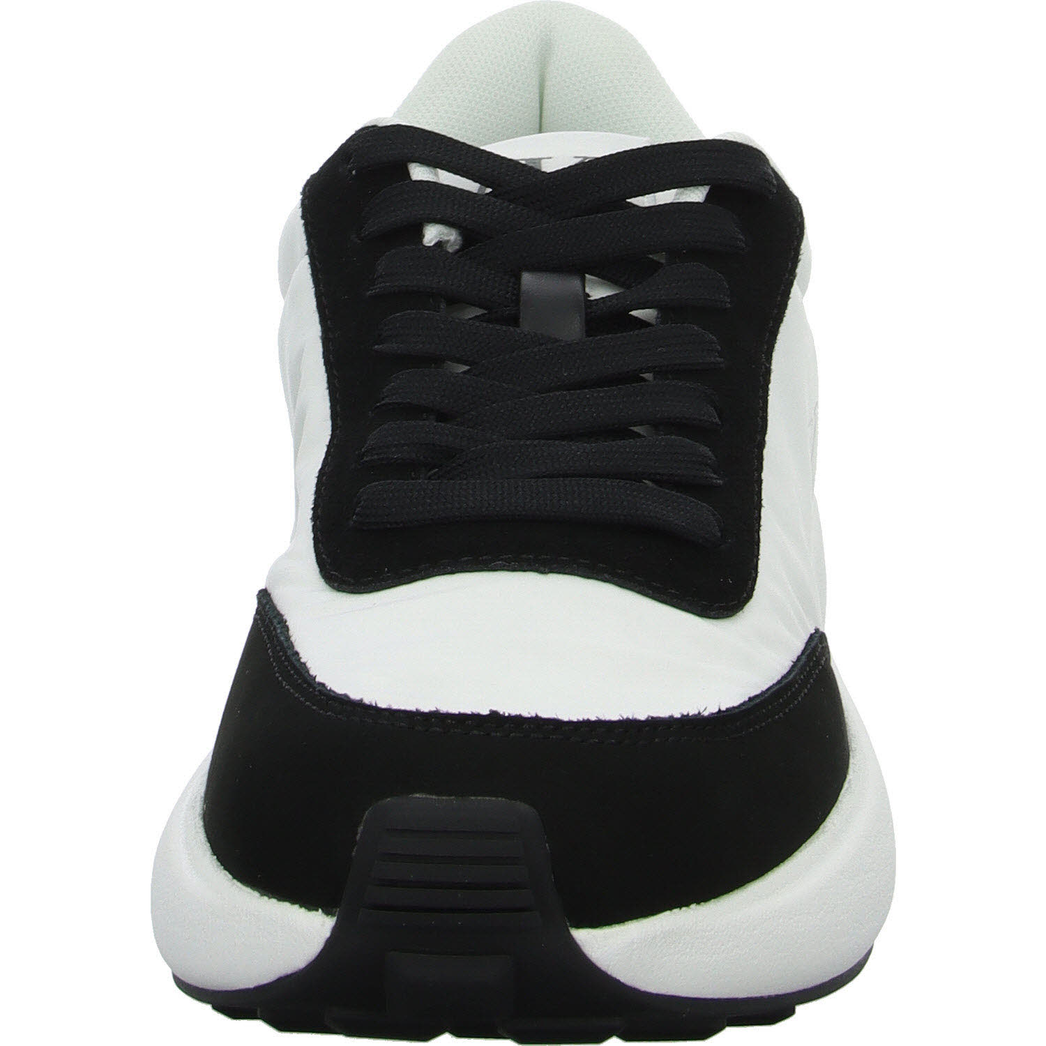 Calvin Klein Damen Schnürschuhe YW0YW0177401W ATHLEISURE RUNNER LACEUP MIX WN bright white/black normal