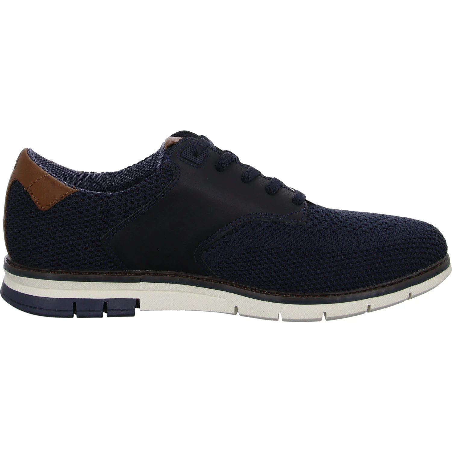 Bugatti men Herren Schnürschuhe 311916096900-4100 Sandman dark blue normal