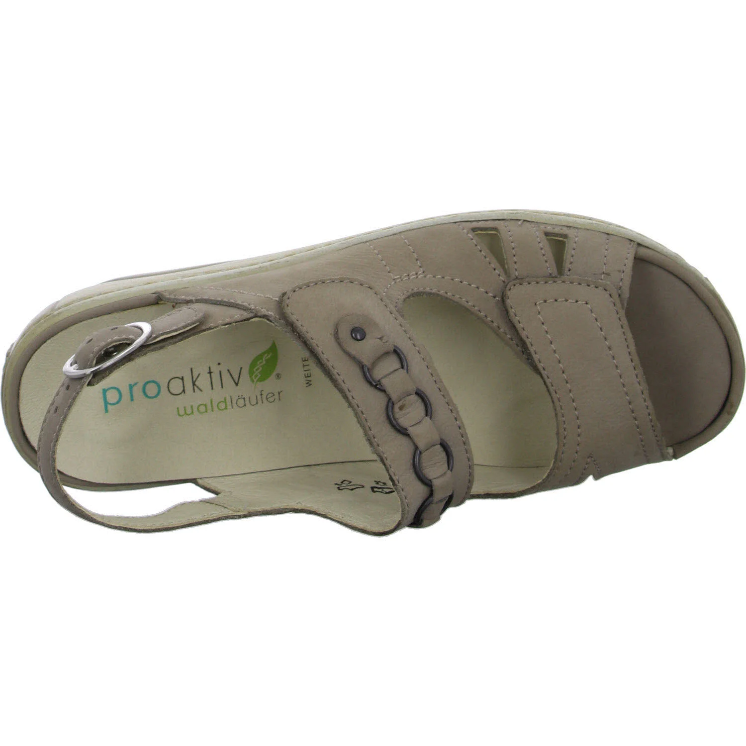 Element 8 von 8 (Bild) – Waldläufer Damen Sandalen 210004-191/060 Garda beige G (normal)
