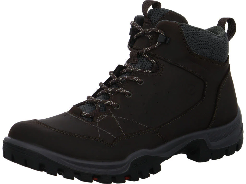 Ecco Herren Schnürstiefel 855614/61928 Receptor Trekk M WP coffee/magnet normal
