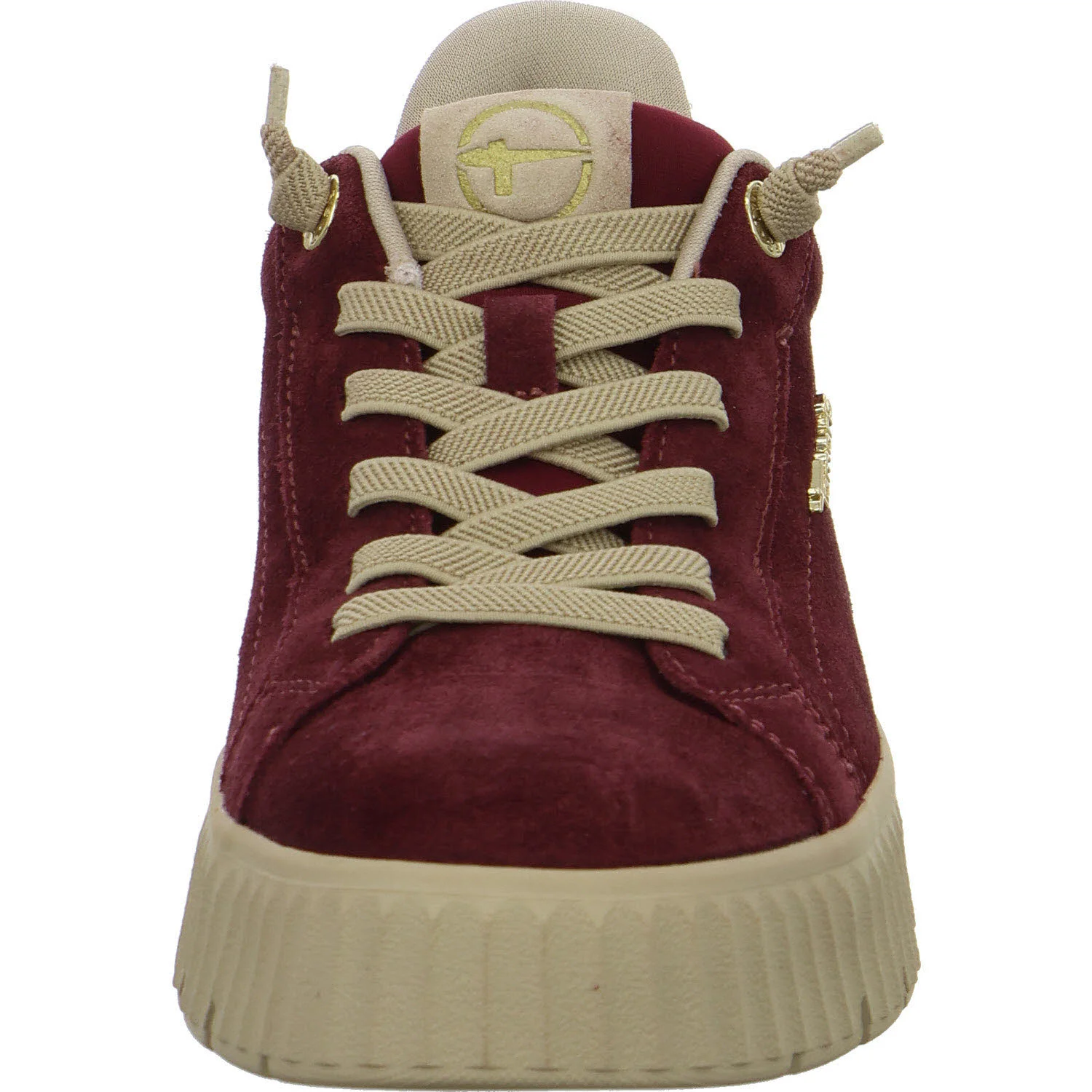 Tamaris Comfort Damen Slipper 8-83720-45/544 8-83720-45 bordeaux suede weit