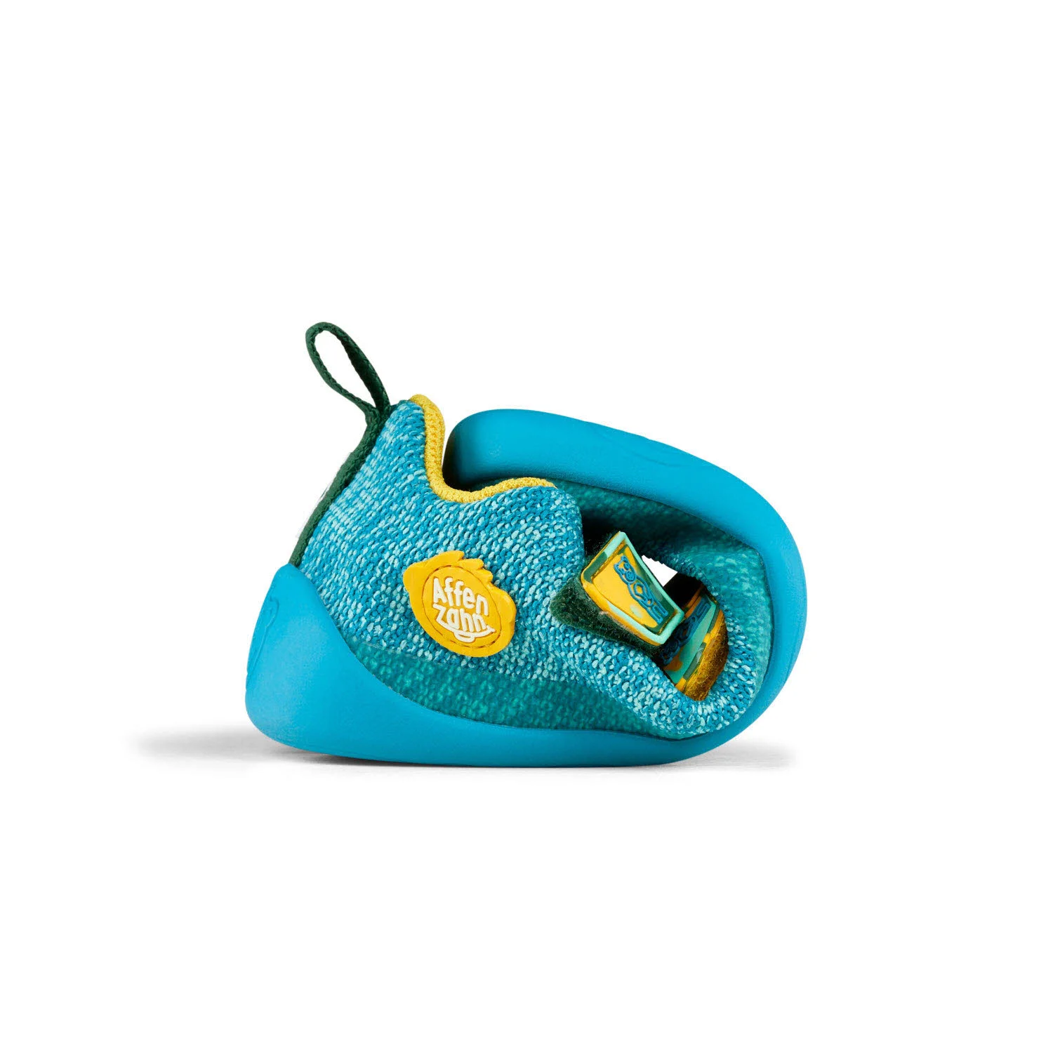 Element 7 von 8 (Bild) – Affenzahn Kinderschuh zum Schlupfen 00397-30001 Knit Happy Pinguin blau/grau normal