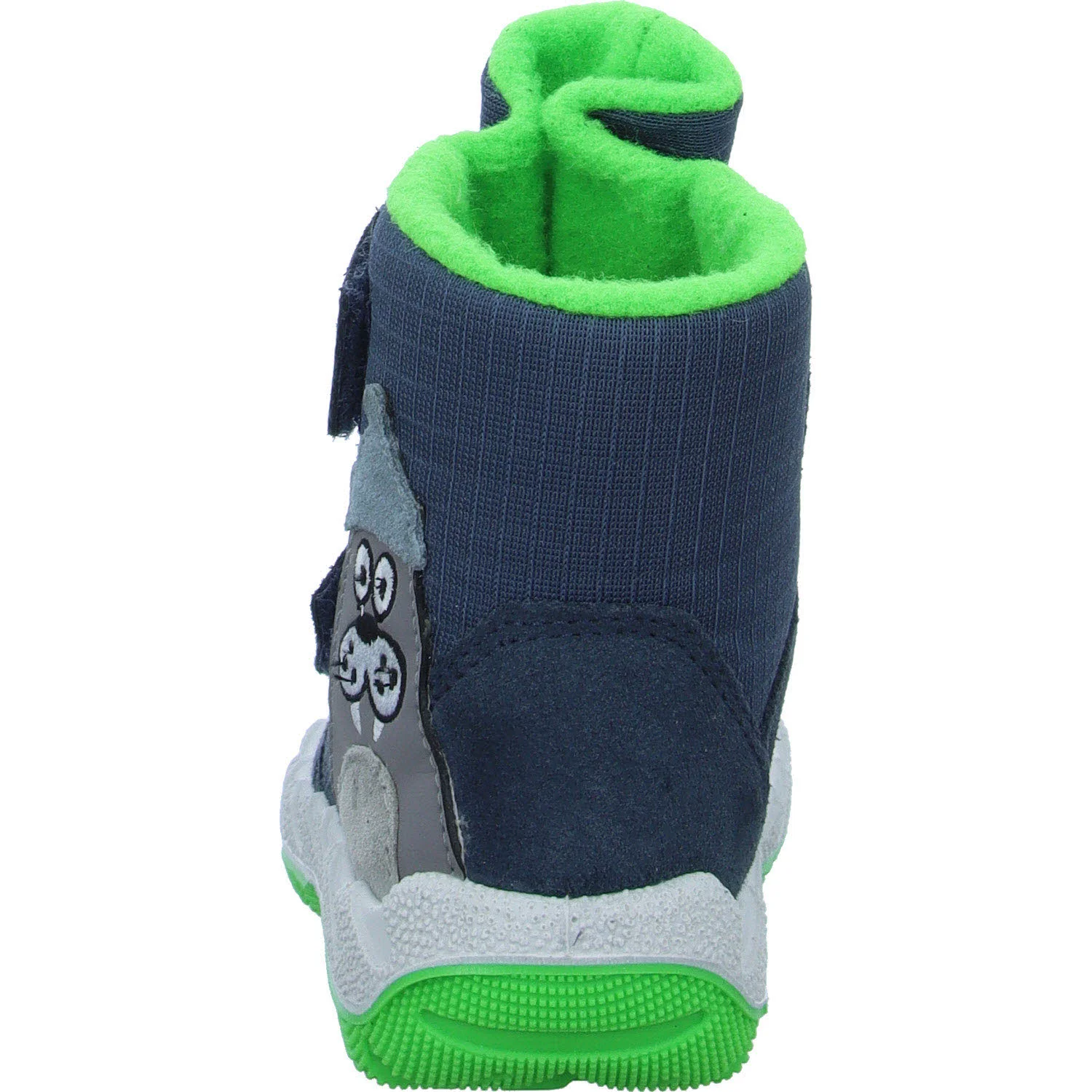Element 4 von 8 (Bild) – Superfit Kinder Winterstiefel 1-006014-8000 ICEBIRD BLAU/GRÜN WMS weit