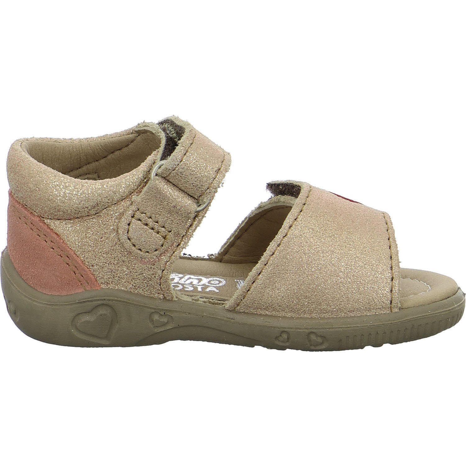 Ricosta Kinder Sandalen 50 2202002/620 Mimi bronce (Kirsche) WMS mittel