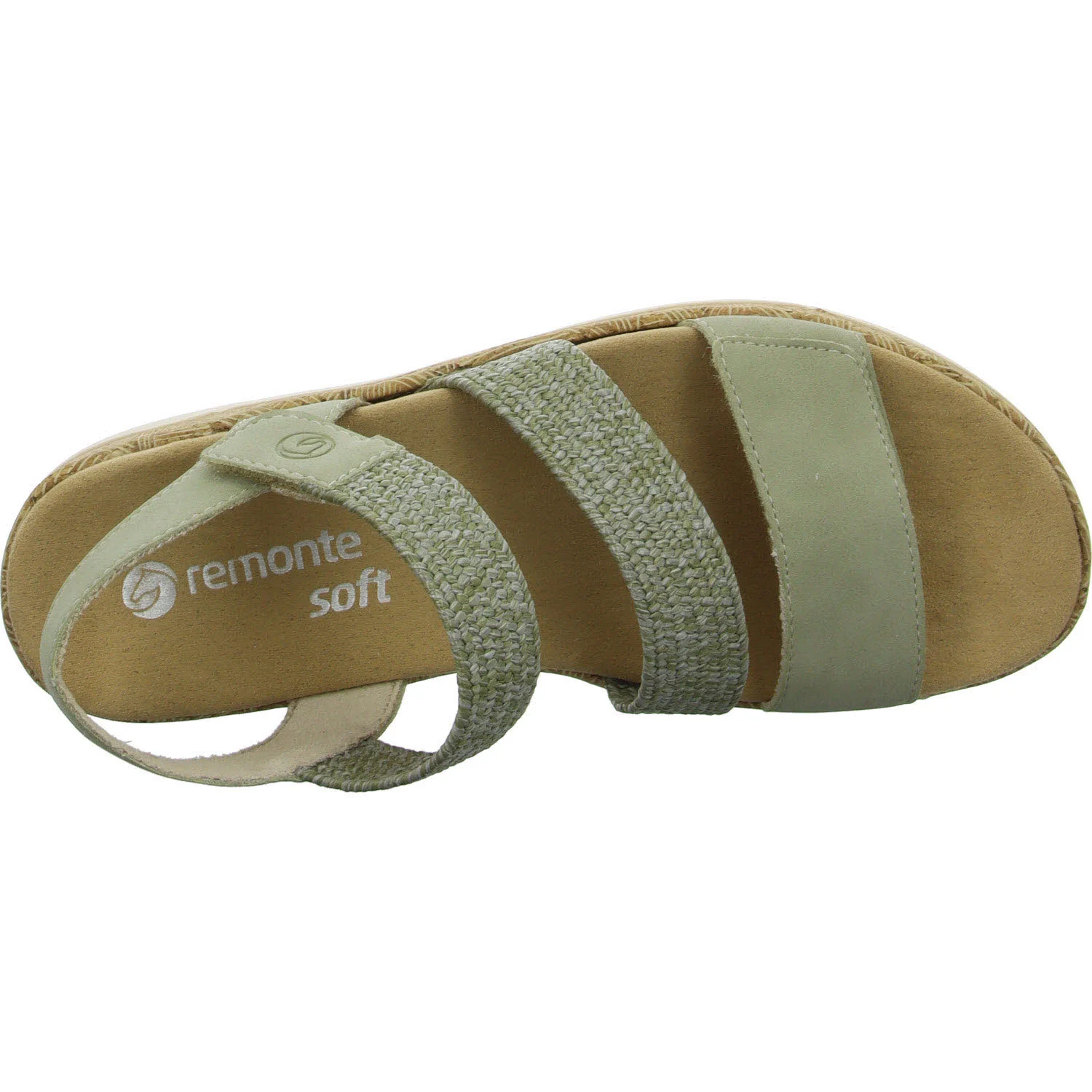 Element 8 von 8 (Bild) – Remonte Damen Sandalen R6861-52 R6861 salbei/olive F 1/2 (normal)