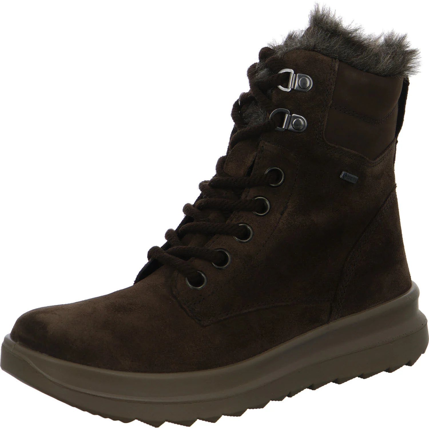 Element 2 von 8 (Bild) – Legero Damen Schnürstiefel warm 2-000351-3350 Dreamer corvino (braun) H (weit)