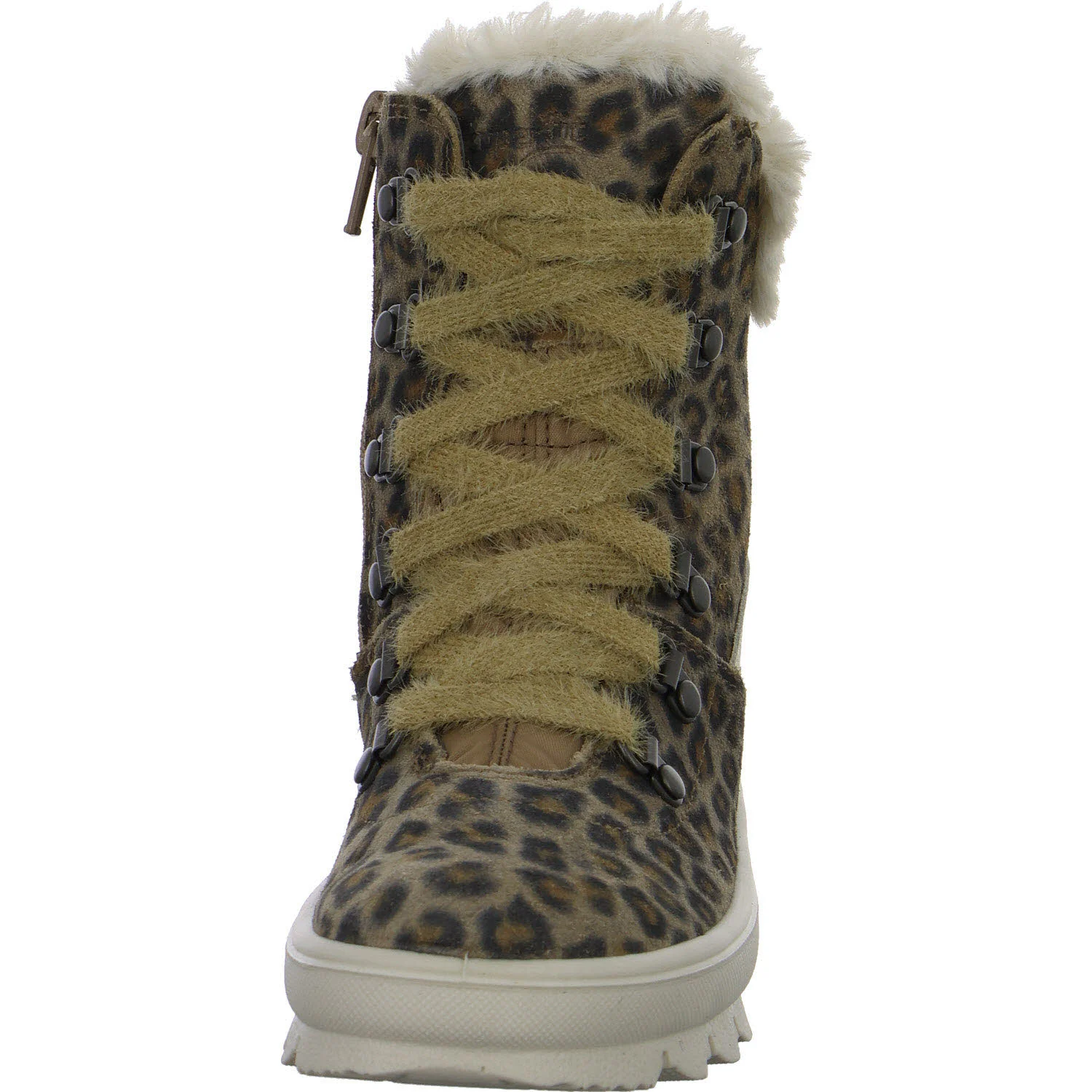 Superfit Kinder Schnürstiefel 1-000220-3000 Flavia braun/gold WMS mittel