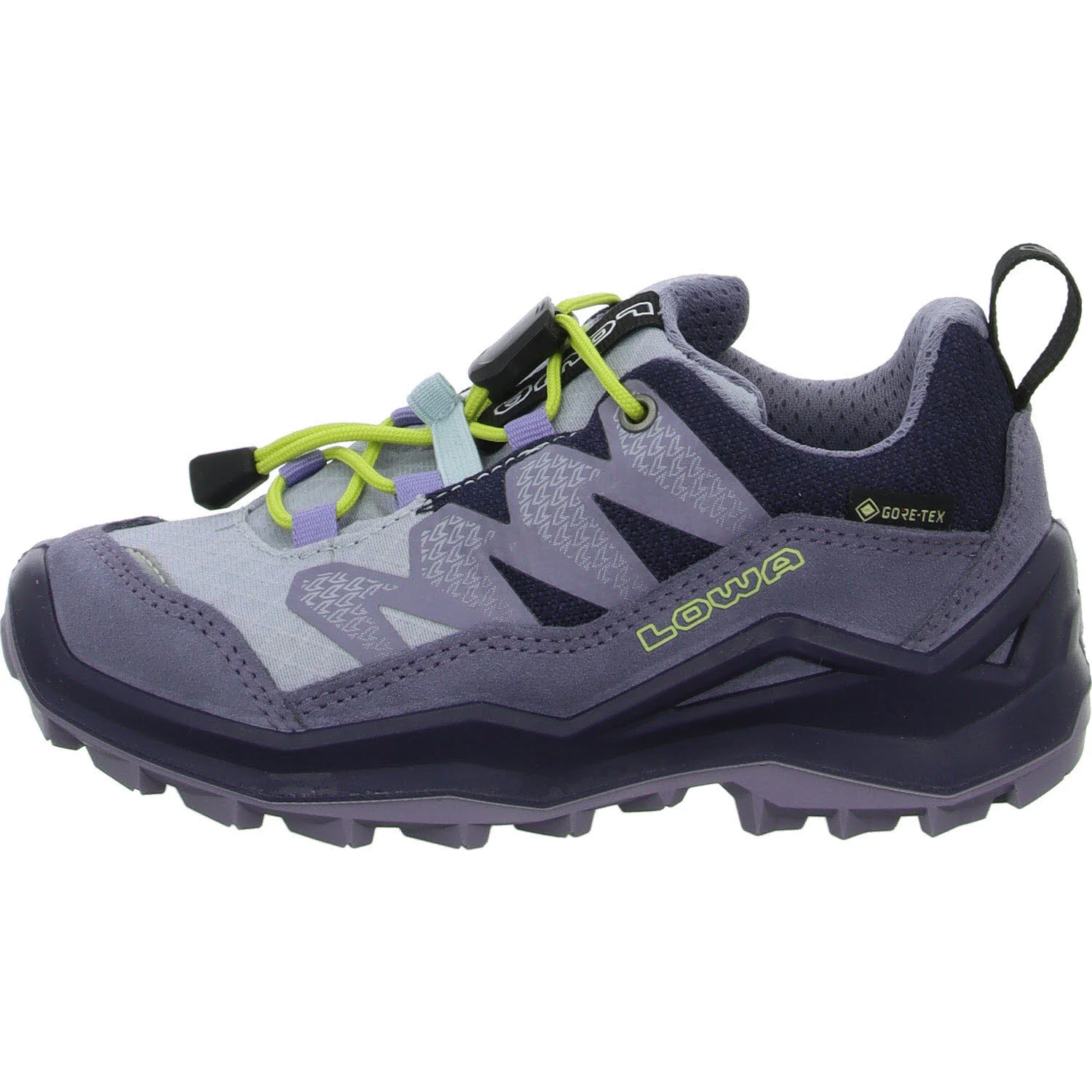 Element 6 von 8 (Bild) – Lowa Kinderschuh zum Schlupfen 641627/7259 Maddox Pro GTX Lo Jr flieder/pflaume normal