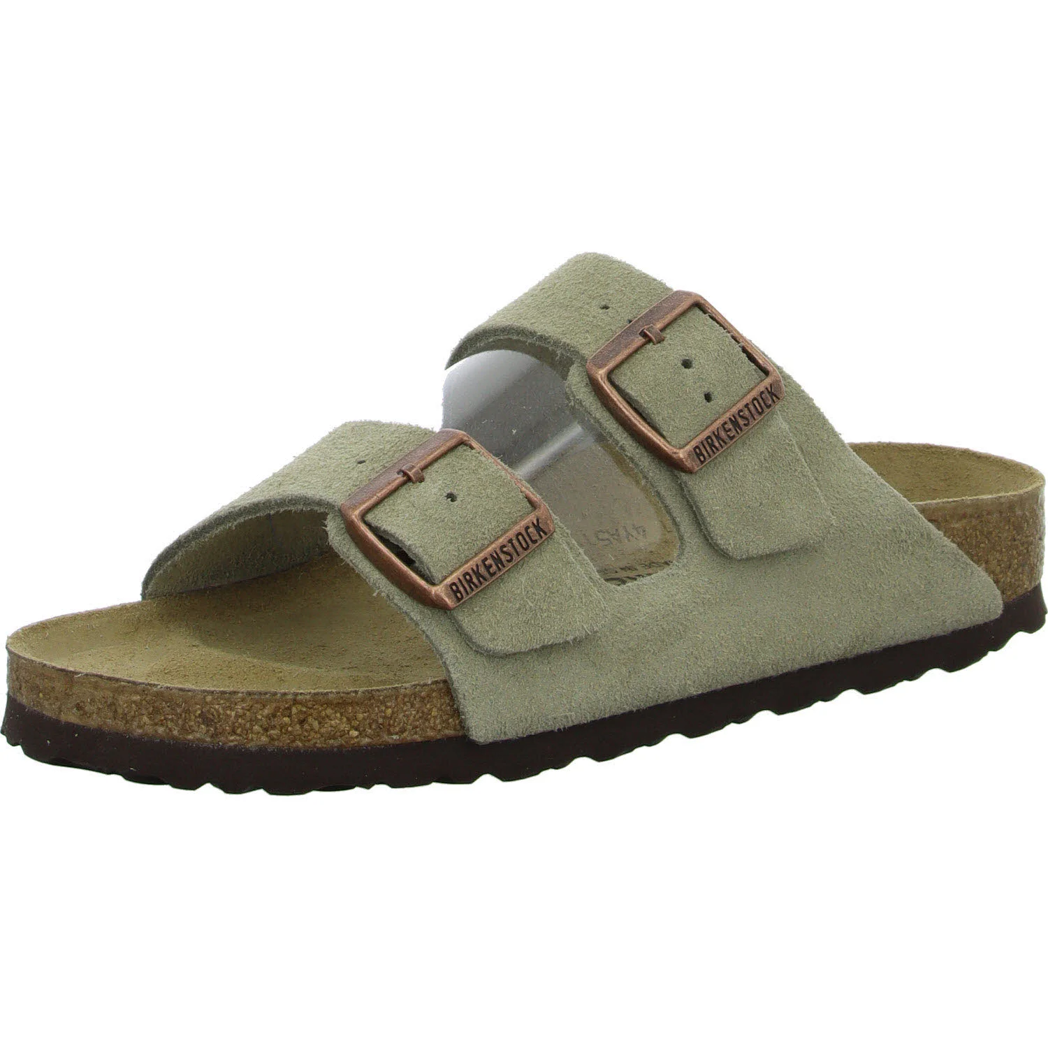 Element 2 von 8 (Bild) – BIRKENSTOCK Pantoletten 051463 Arizona taupe schmal