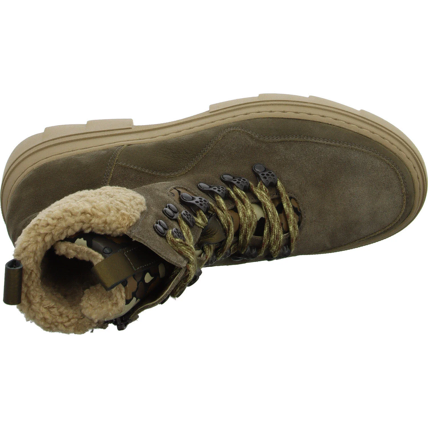 Element 8 von 8 (Bild) – Waldläufer Damen Schnürstiefel warm 977806-500/344 H-Saiga schlamm motta taupe H (weit)