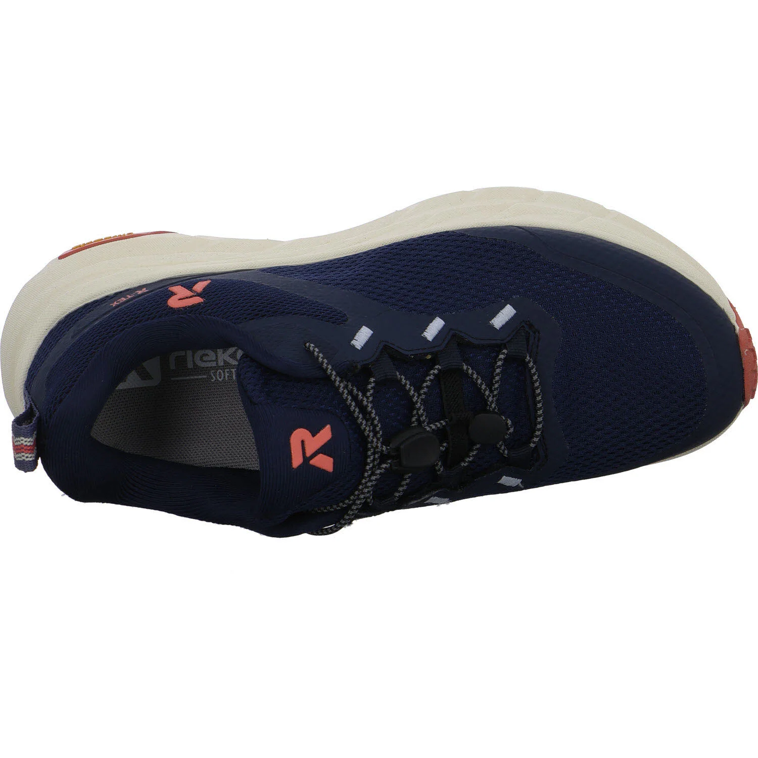Rieker Damen Slipper W4502-14 W4502 pazifik/mare/mare G 1/2 (weit)