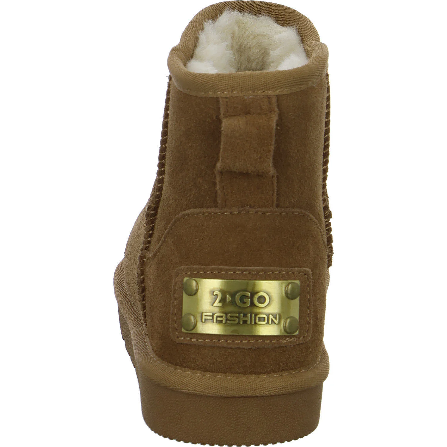 Element 4 von 8 (Bild) – 2go Fashion Damen Stiefelette warm 8978602-307 8978602 cognac normal