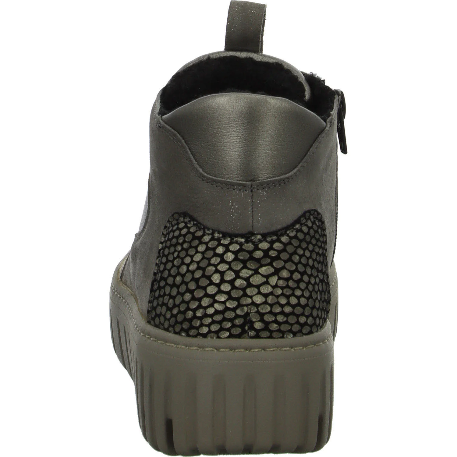 Element 4 von 8 (Bild) – Waldläufer Damen Schnürstiefel warm 941804-403/999 H-Livia schiefer carbon H (weit)