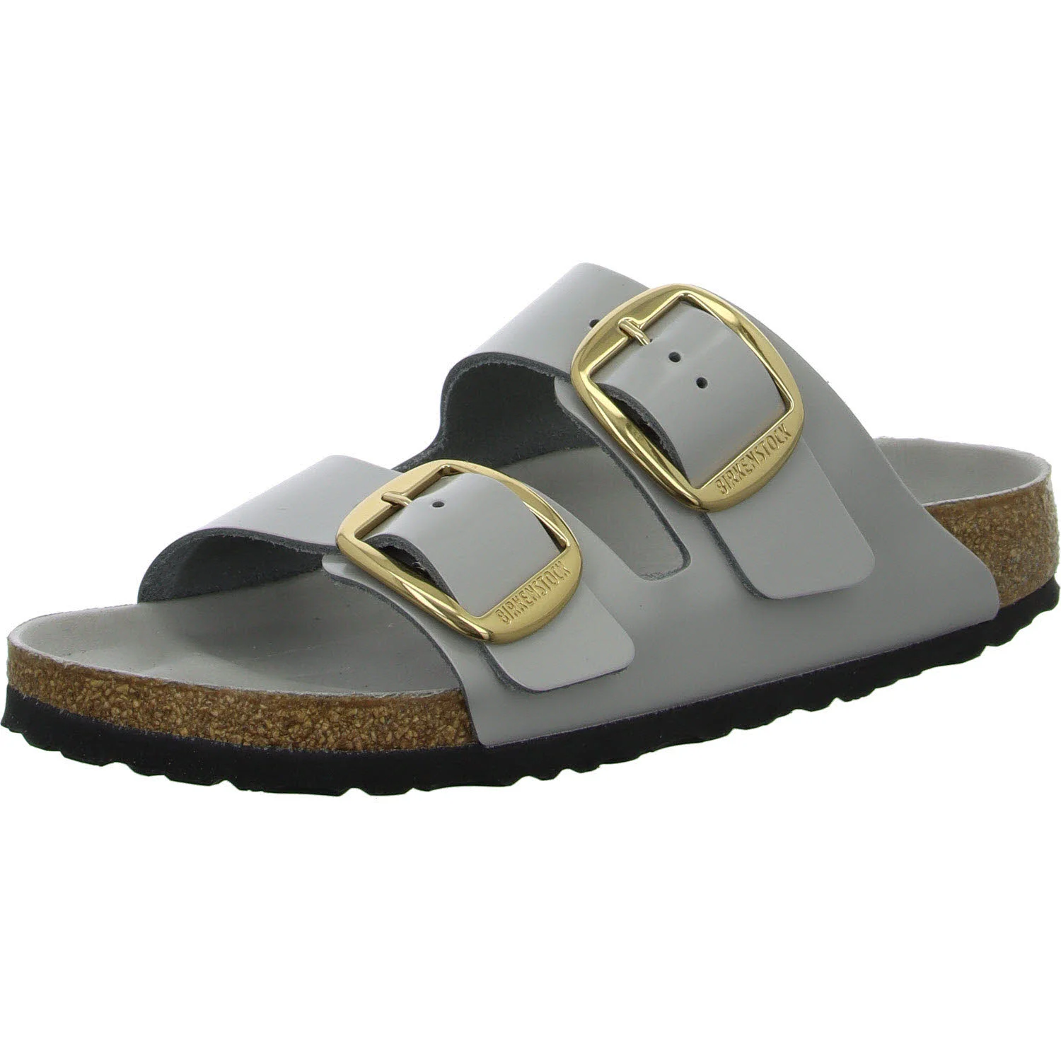 Element 2 von 8 (Bild) – BIRKENSTOCK Pantoletten 1029391 Arizona Big Buckle high-shine stone coin schmal