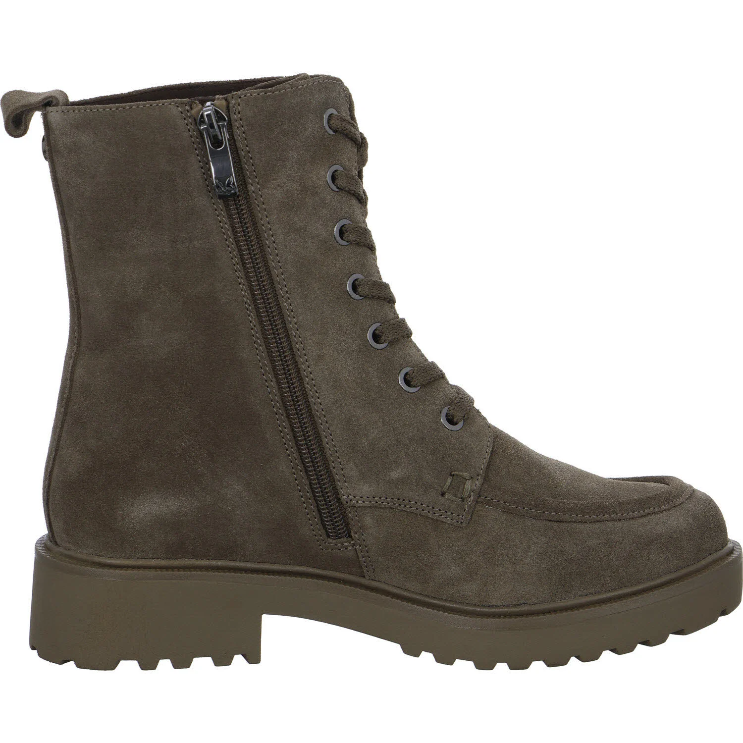 Caprice Damen Schnürstiefel 9-25214-47-367 9-25214-47 dk taupe suede G (normal)