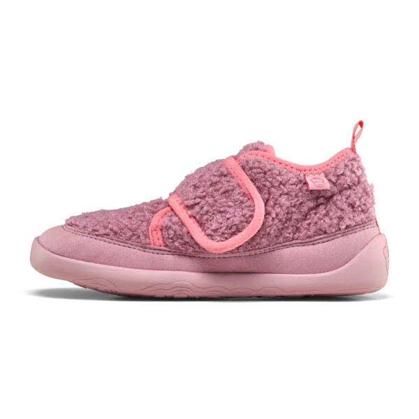 Affenzahn Kinder Hausschuhe 01492-40176 Hausschuh Vegan Fleecy Otter pink,lila normal