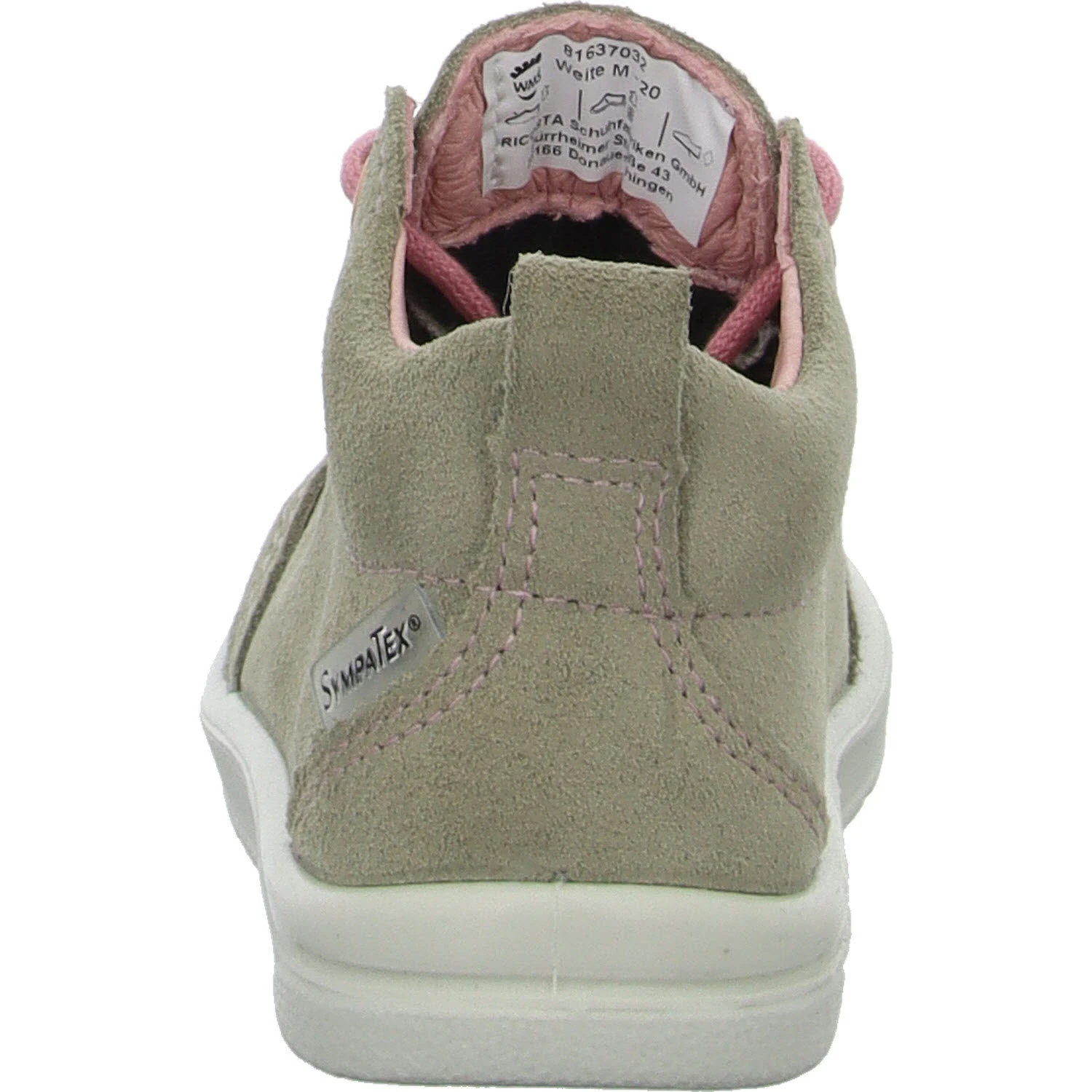 Element 4 von 8 (Bild) – Ricosta Kinder Schnürstiefel 50 2002102/650 Milo tundra/rosa WMS mittel