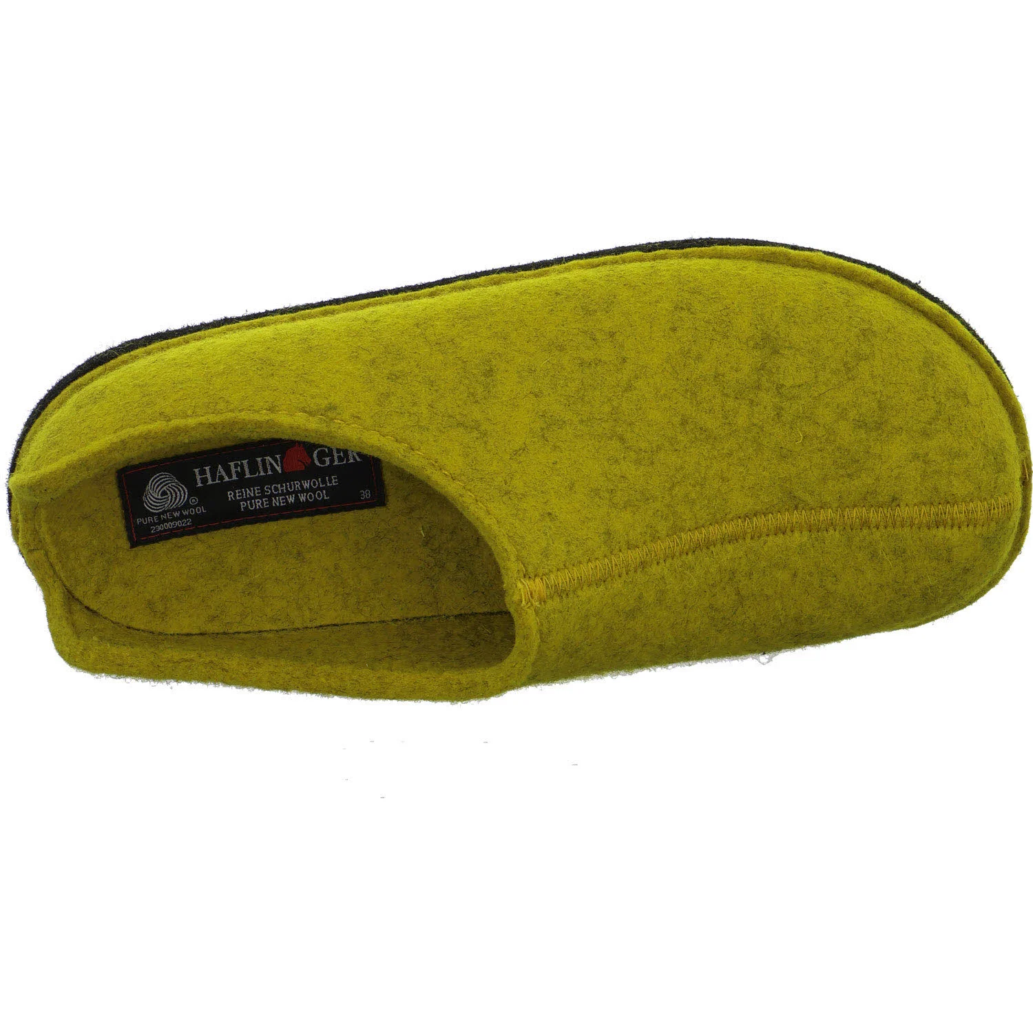 Haflinger Damen Winterpantoffel 311013-0-139 Flair Smily curry normal