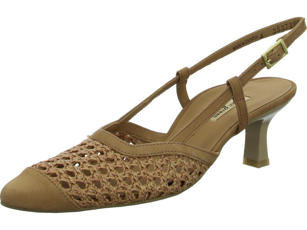 Paul Green Damen Sling 6144-010 6144 sisal normal