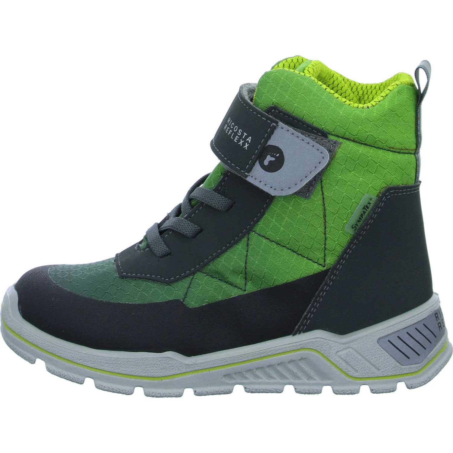 Element 6 von 8 (Bild) – Ricosta Kinder Winterstiefel 50 5300103/510 Brixen grigio/limette WMS weit