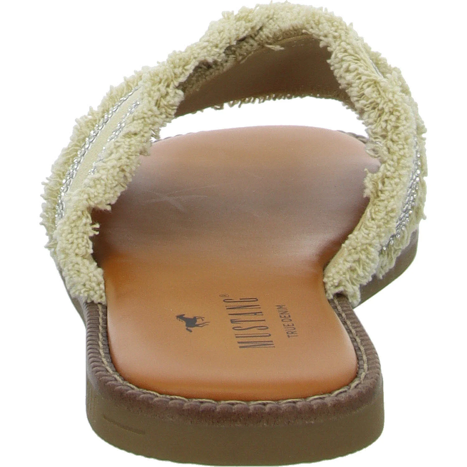 Mustang Damen Pantoletten 1519705-429 1519705 jeansbeige normal