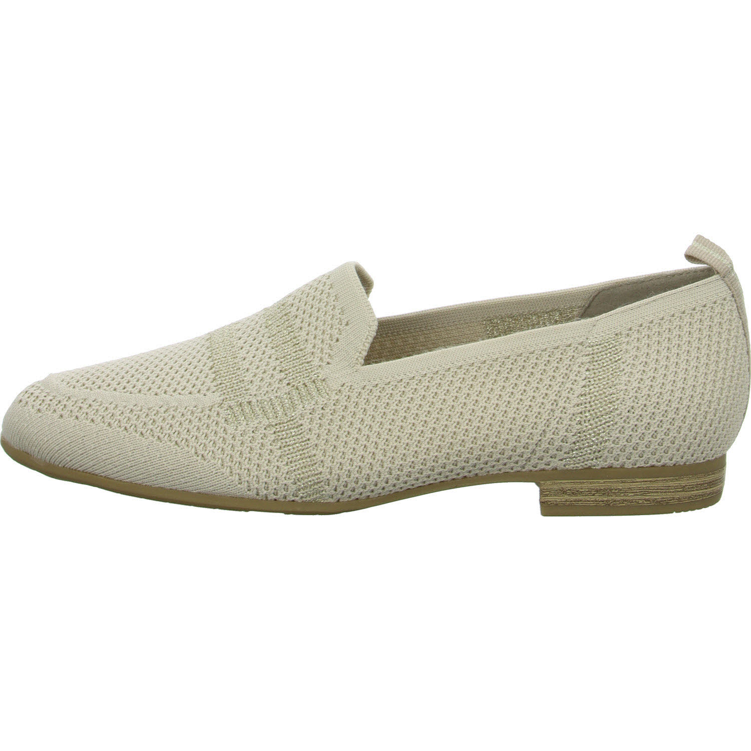 Jana Damen Slipper 8-24266-42/499 8-24266-42 beige/gold H (weit)