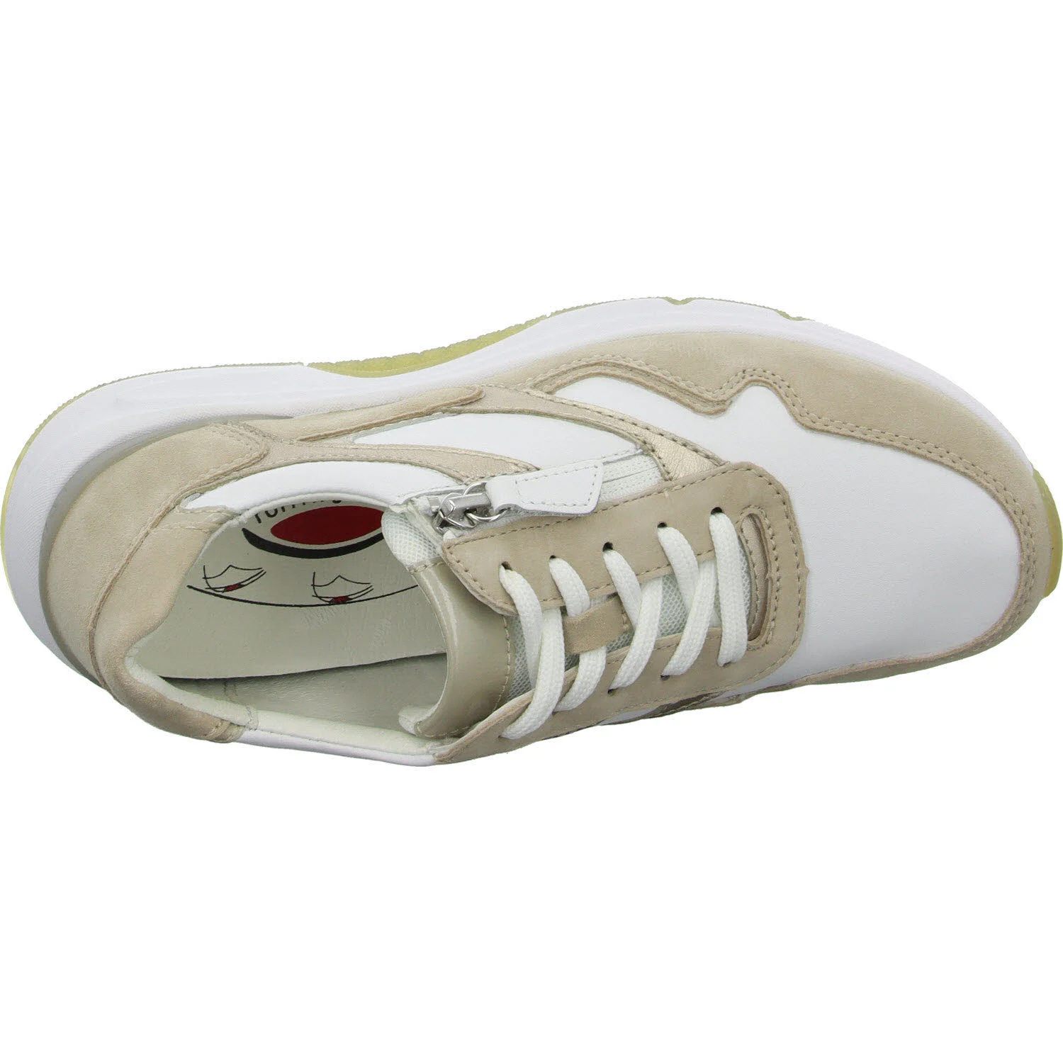 Element 8 von 8 (Bild) – Gabor Rollingsoft Damen Schnürschuhe 66.896.55 66.896 weiss/oak/puder G (normal)