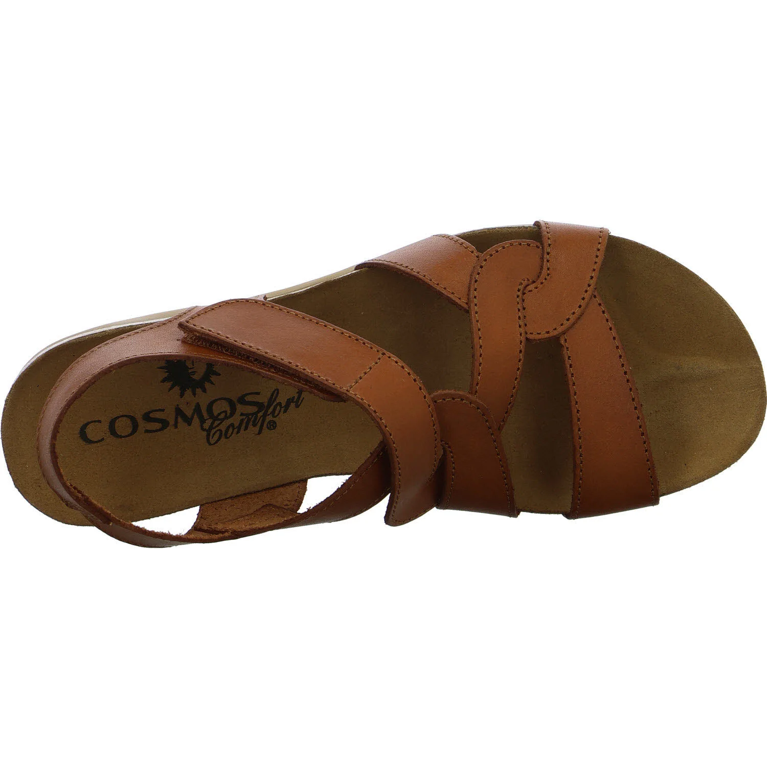 Cosmos Damen Sandalen 6106814-301 6106814 kastanie normal