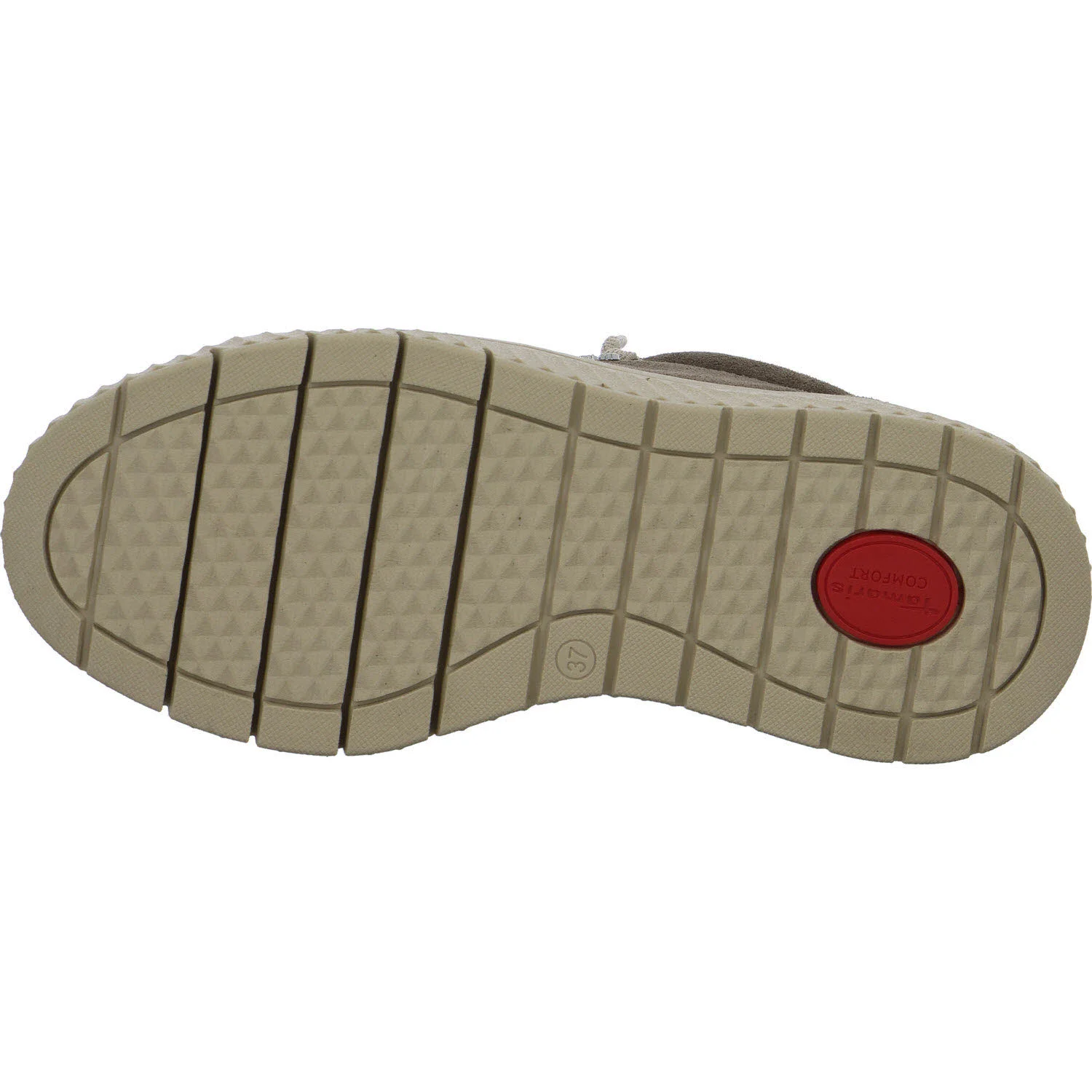 Tamaris Comfort Damen Slipper 8-83720-45-245 8-83720-45 mushroom suede weit