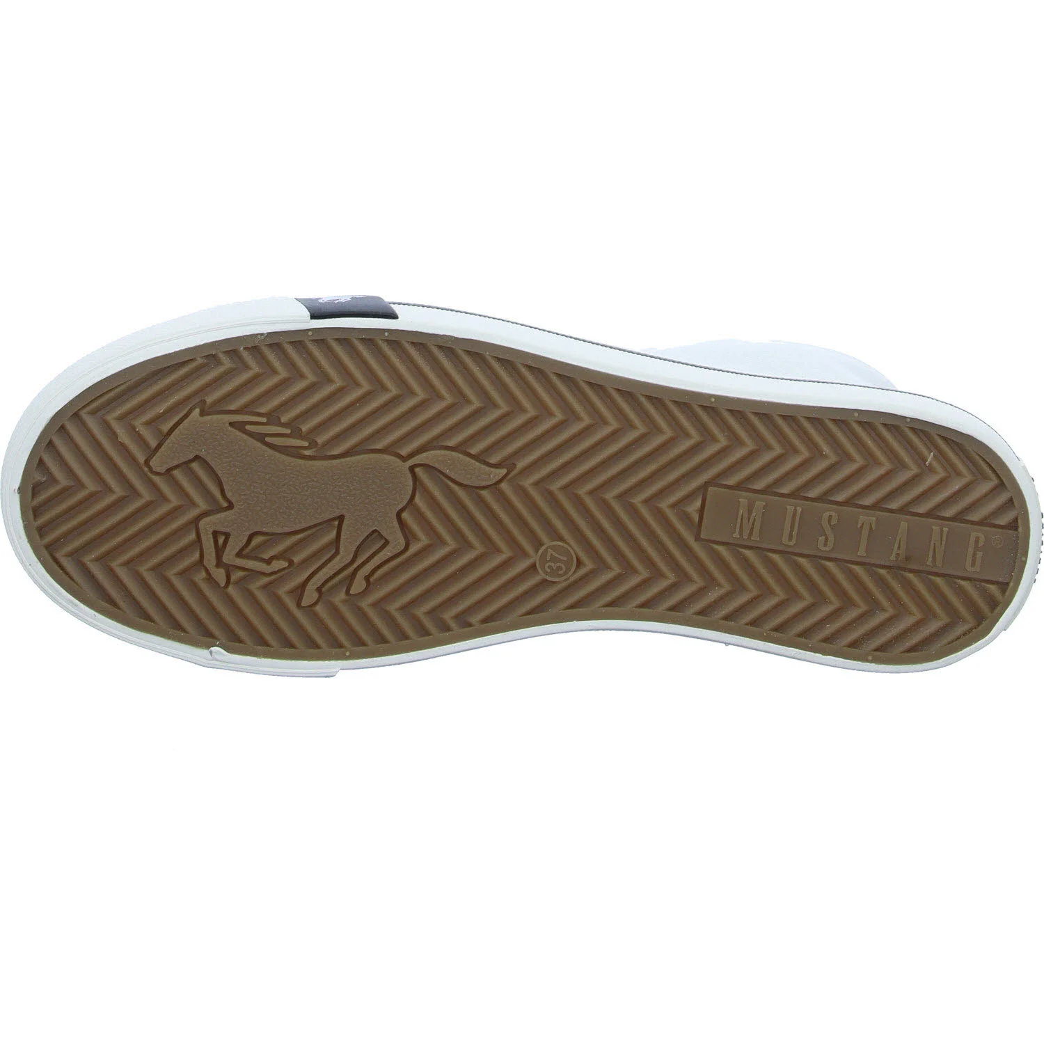 Mustang Damen Schnürstiefel 1482301-1 1482301 weiß normal