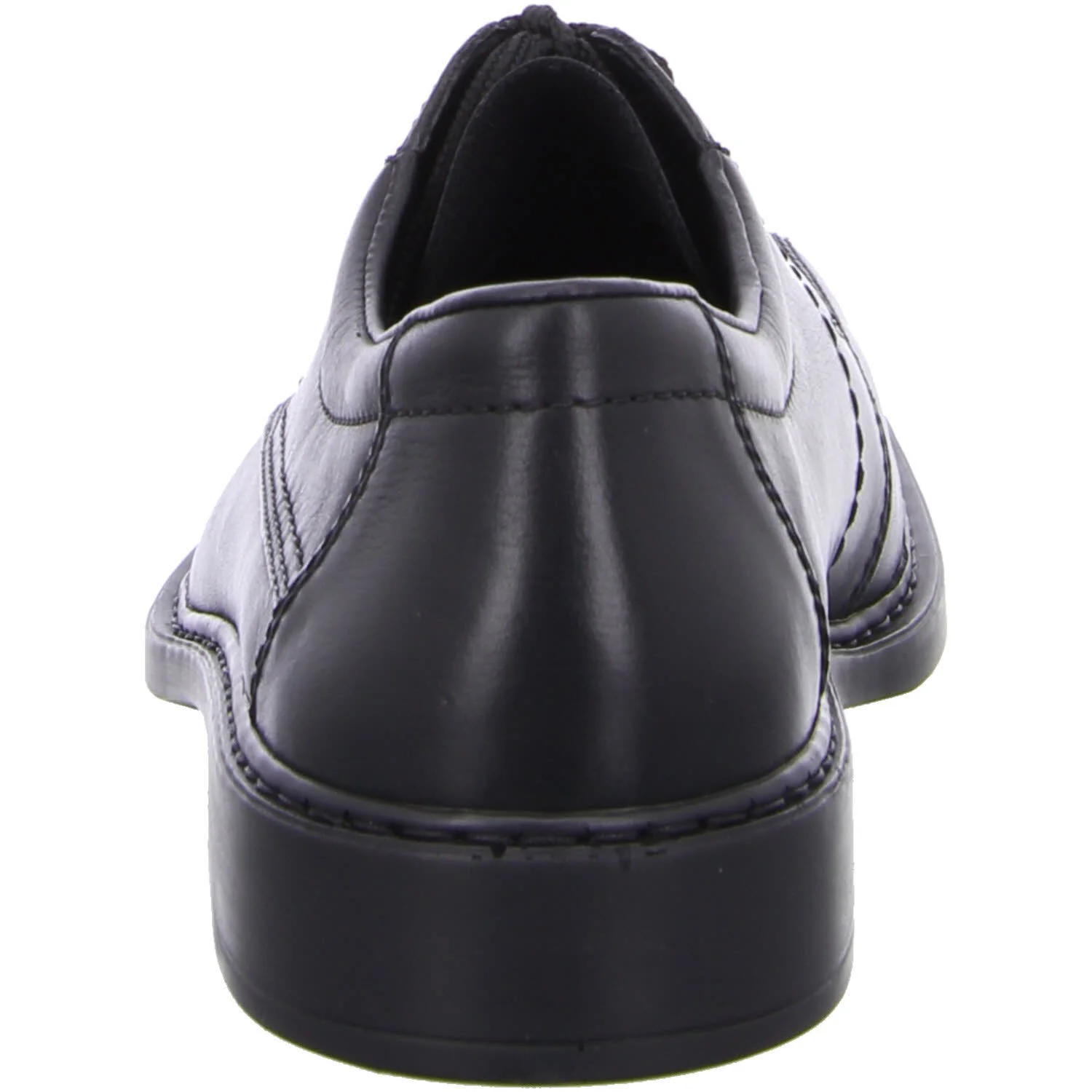Rieker Herren Schnürschuhe B0812-00 B0812 nero/schwarz H (extra weit)