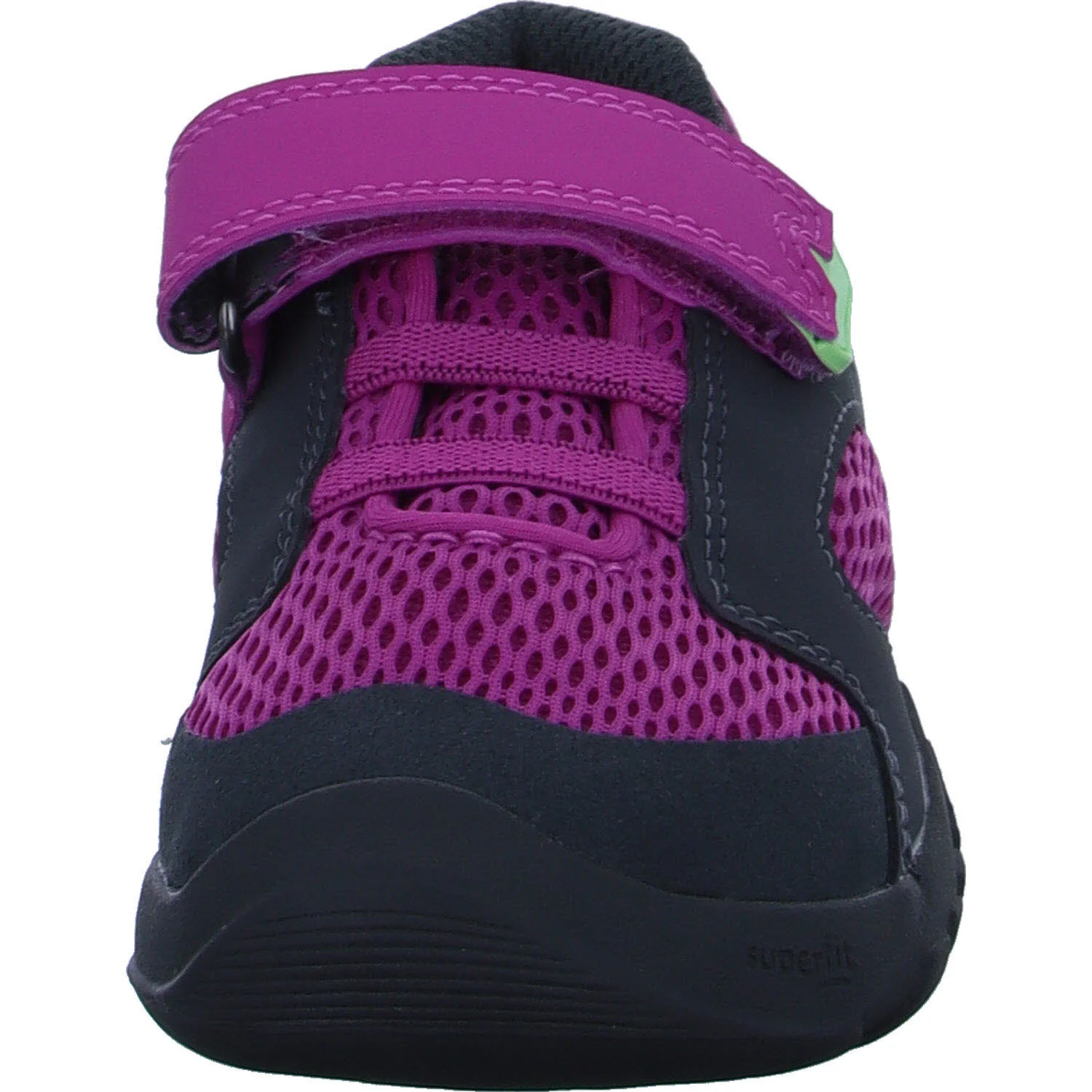 Superfit Kinderschuh zum Schlupfen 1-006030-5500 Trace pink/grau WMS mittel