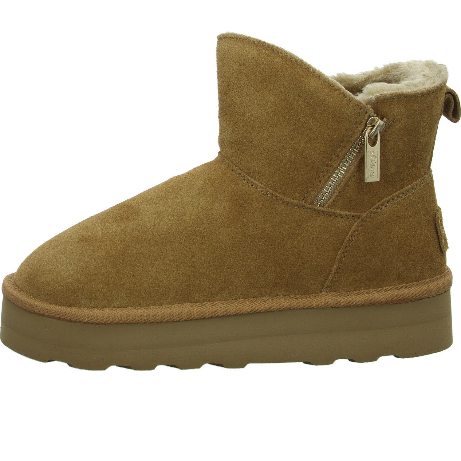 Element 6 von 8 (Bild) – s.Oliver Damen Stiefelette warm 5-26447-43-305 5-26447-43 cognac normal