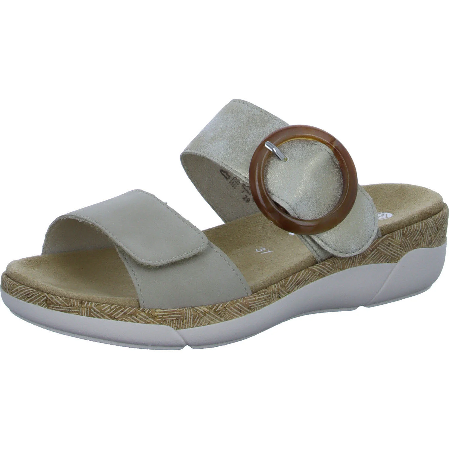 Remonte Damen Pantoletten R6858-60 R6858 ginger/muschel F 1/2 (normal)