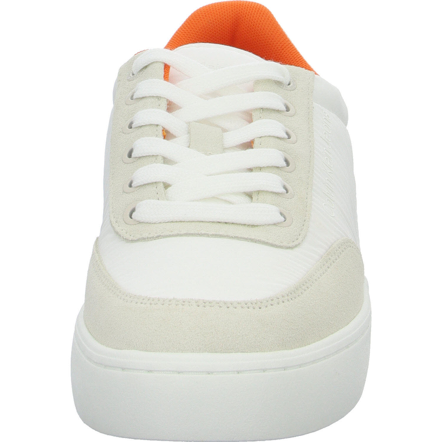 Calvin Klein Herren Schnürschuhe YM0YM006690LD CLASSIC CUPSOLE SU SOFTNY white/white/firecracker normal